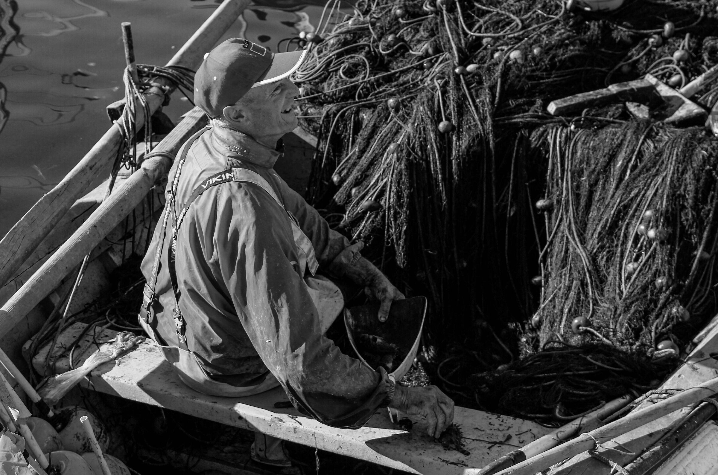 Pescatore a Sant'Antioco