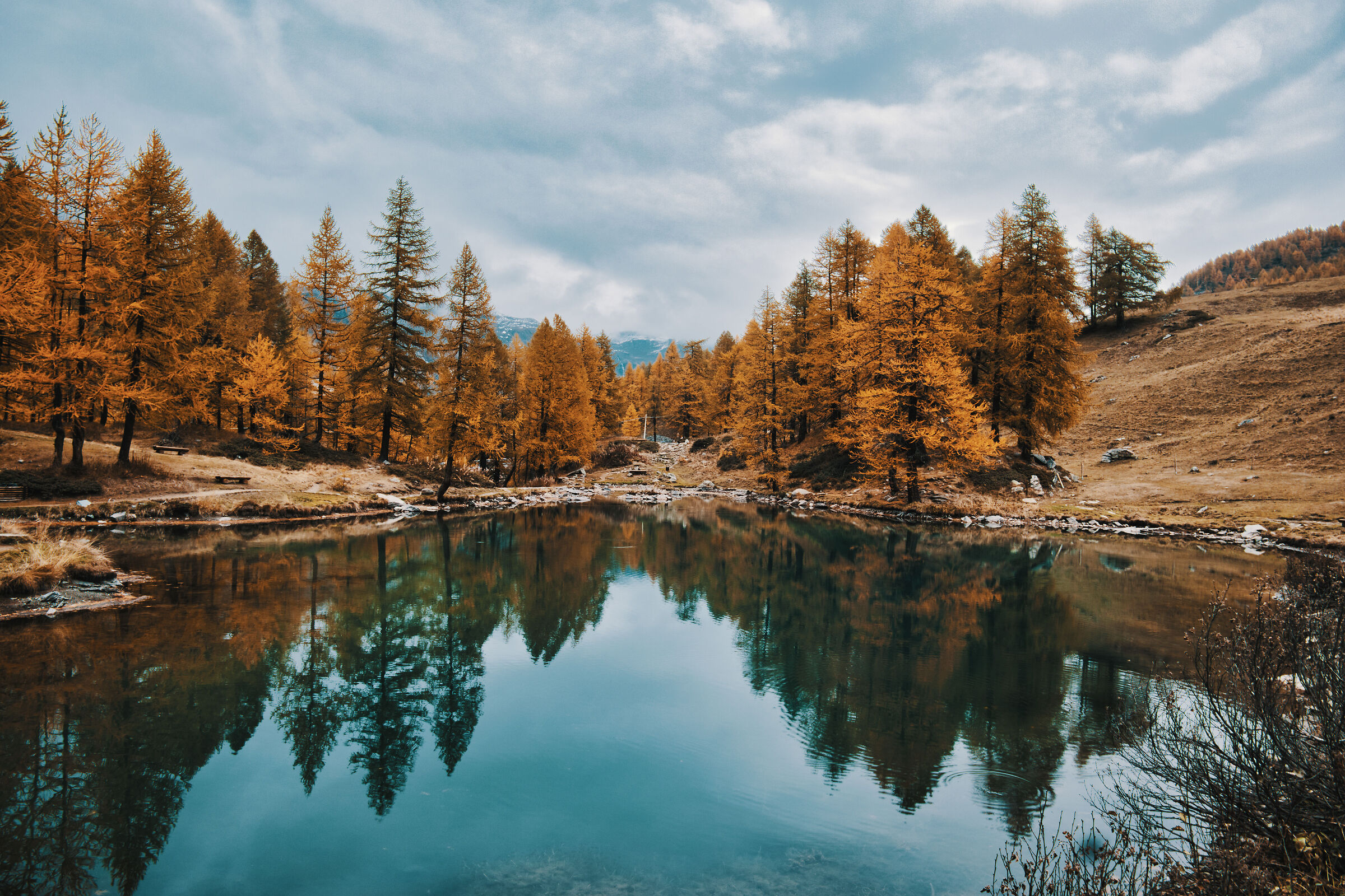 lago blu
