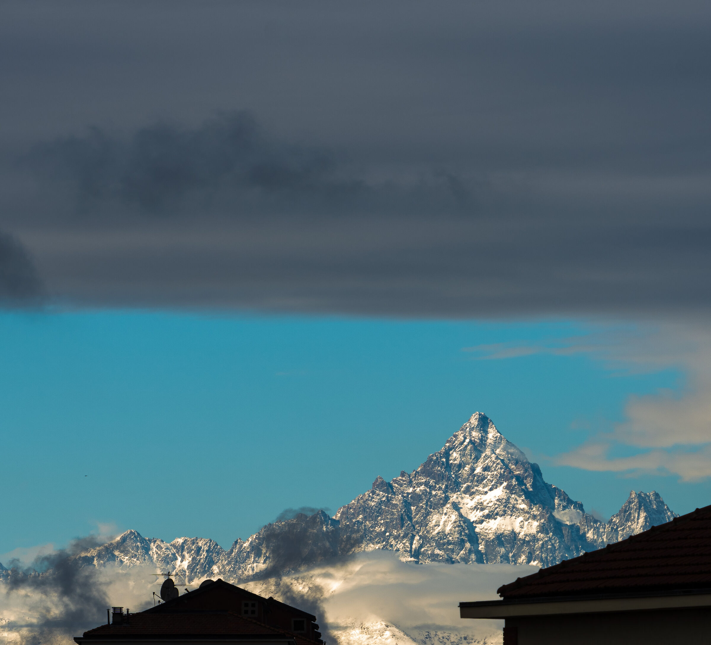 Il Monviso dal mio balcone