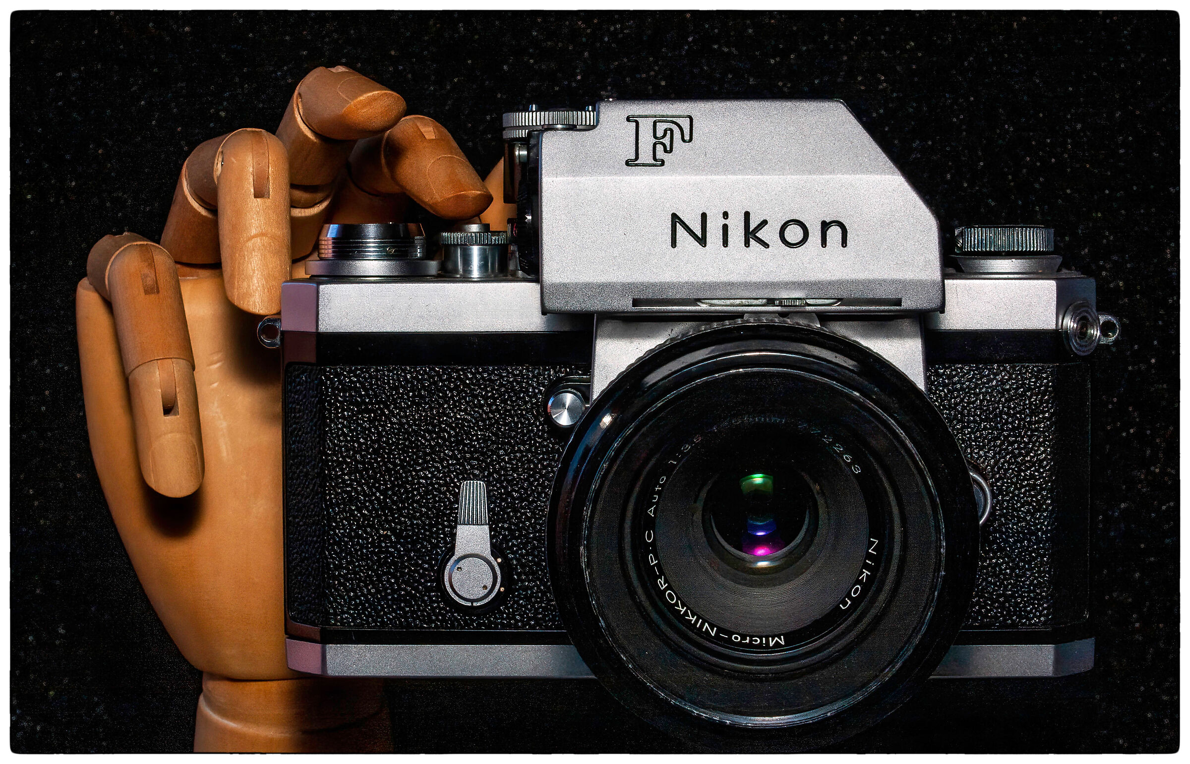 His Majesty Nikon F and Prince Micro Nikkor 35mm 3.5