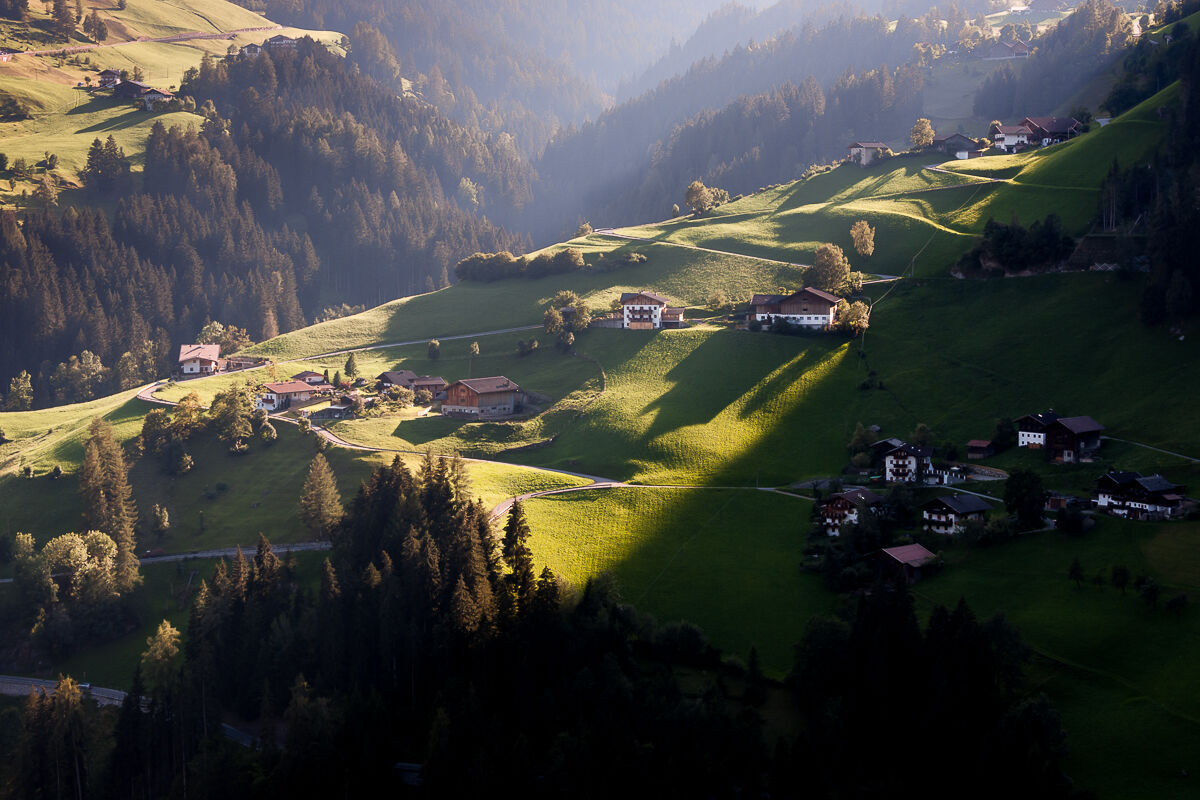 La luce sui masi di Moos ...