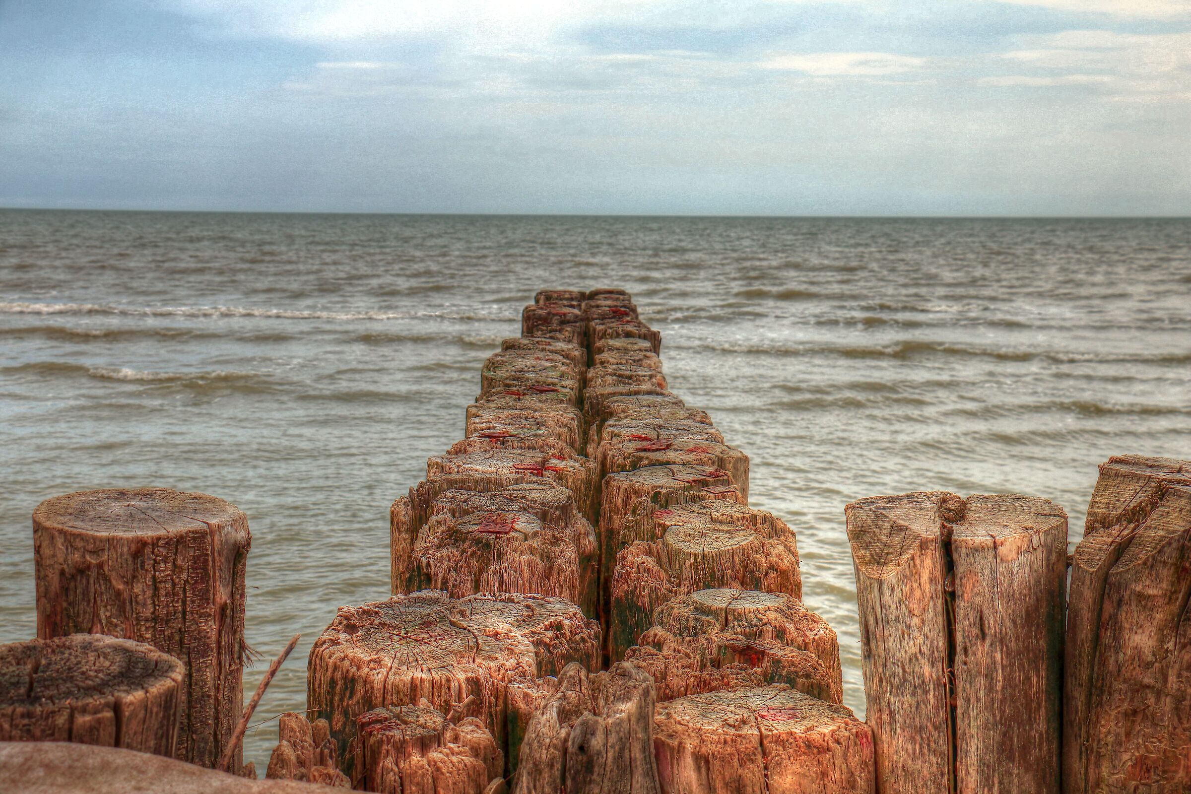 Palizzata Lido di Volano emilia romagna
