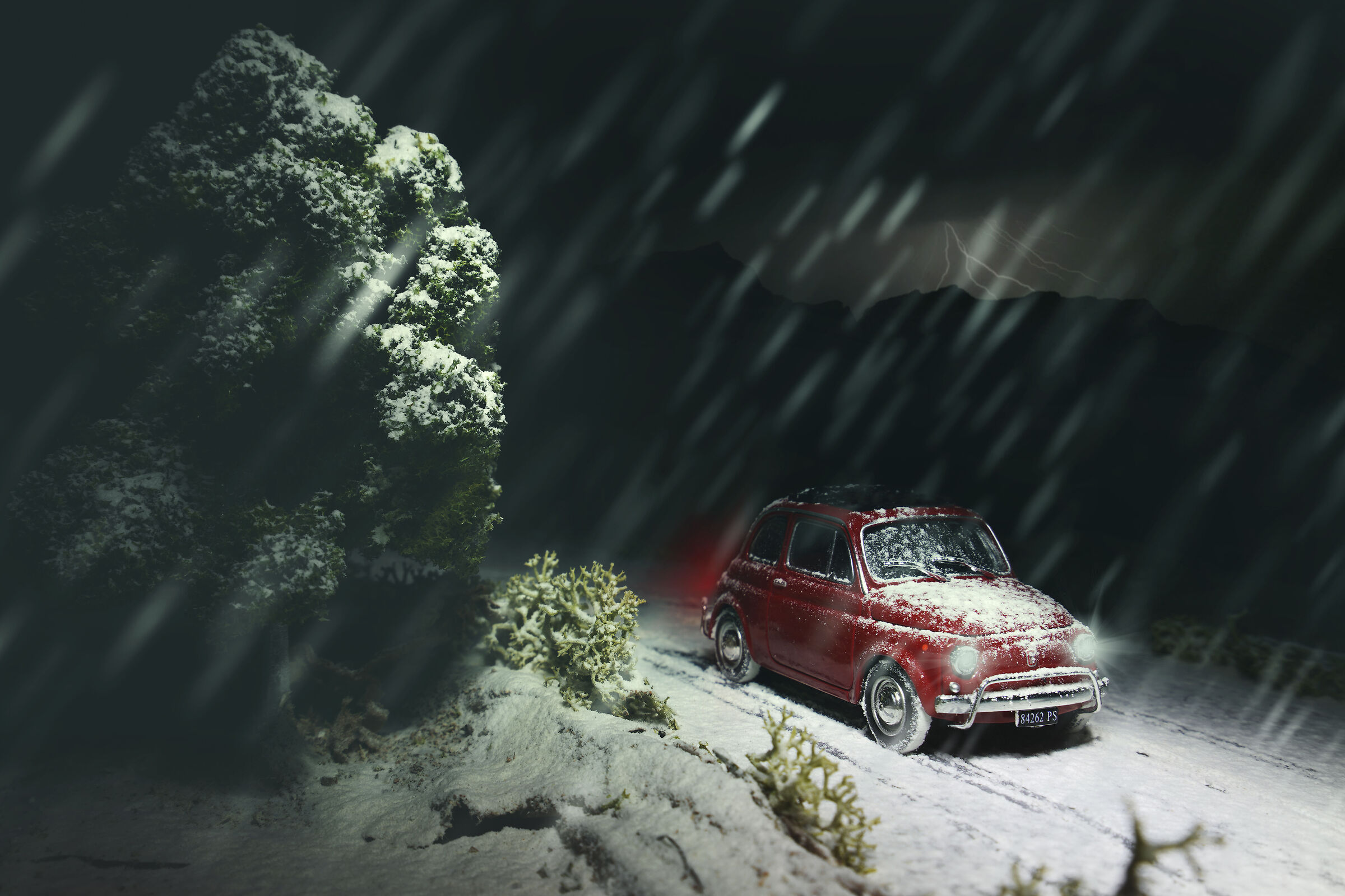 Nella tormenta... in scala 1/43