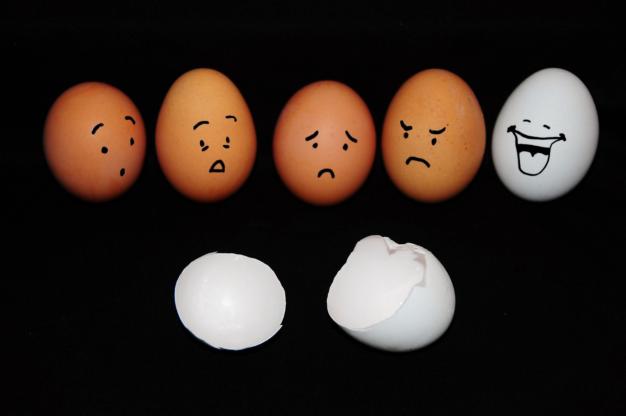 play with eggs