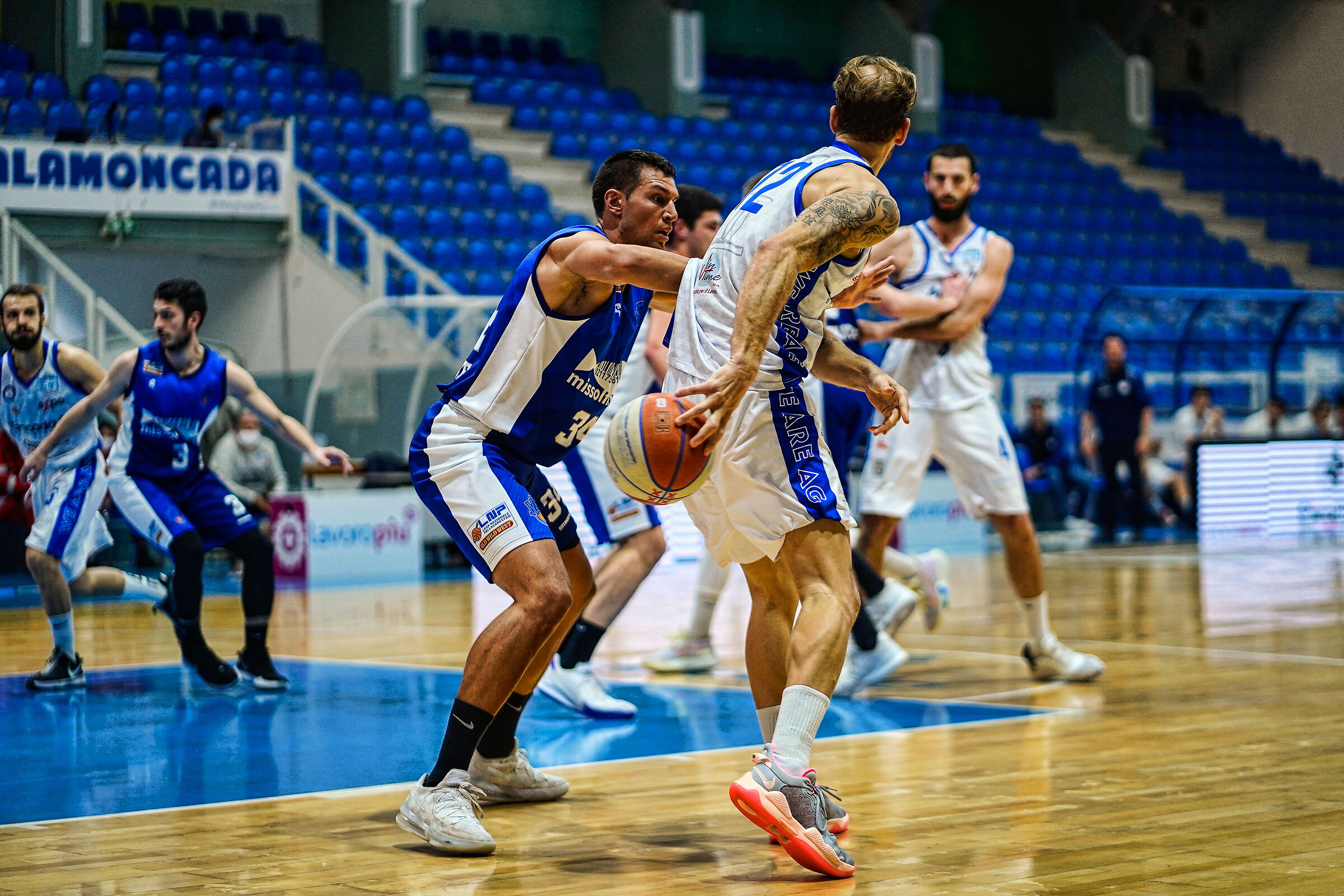 Fortitudo Agrigento Vs Olginate basket