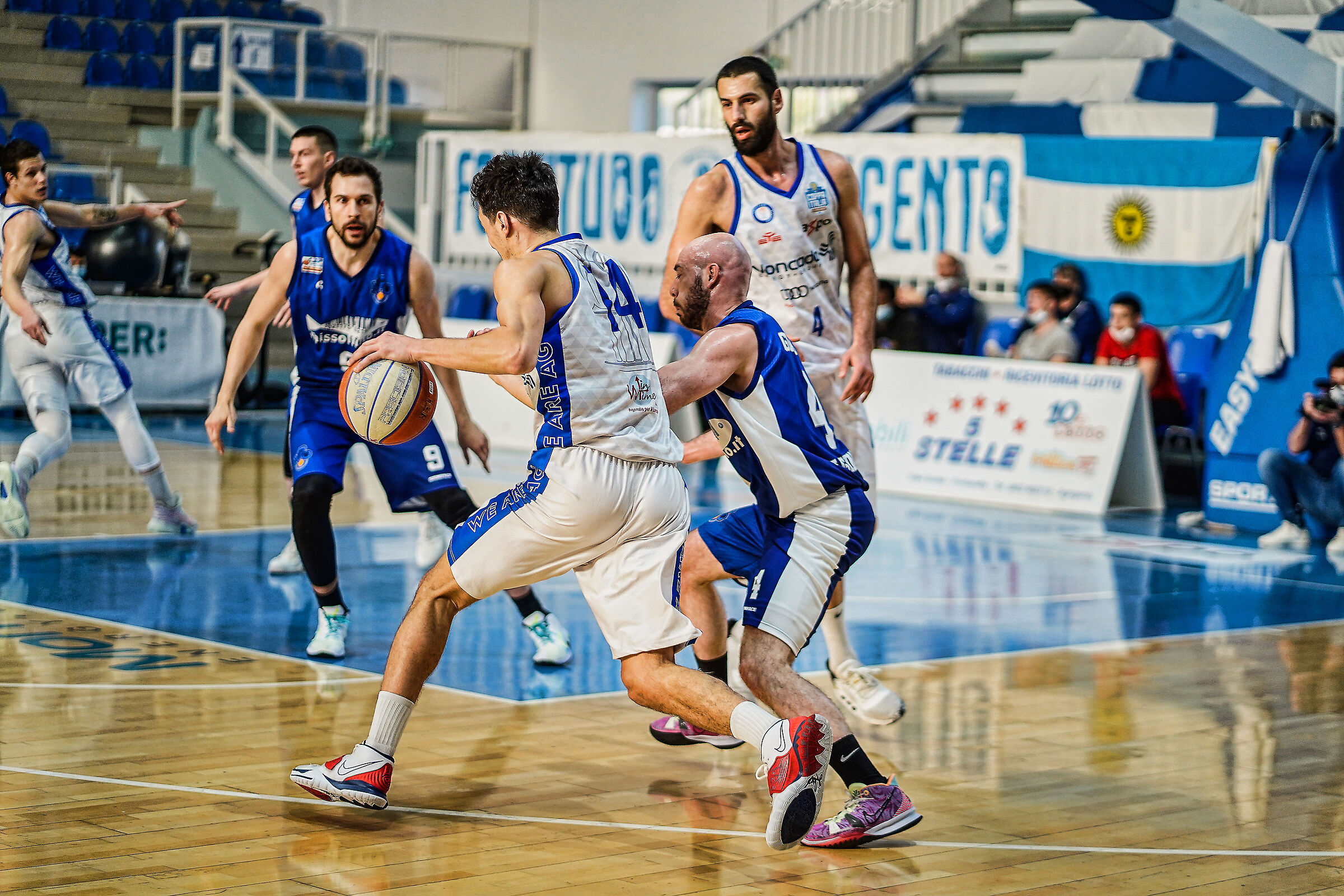 Fortitudo Agrigento Vs Olginate basket