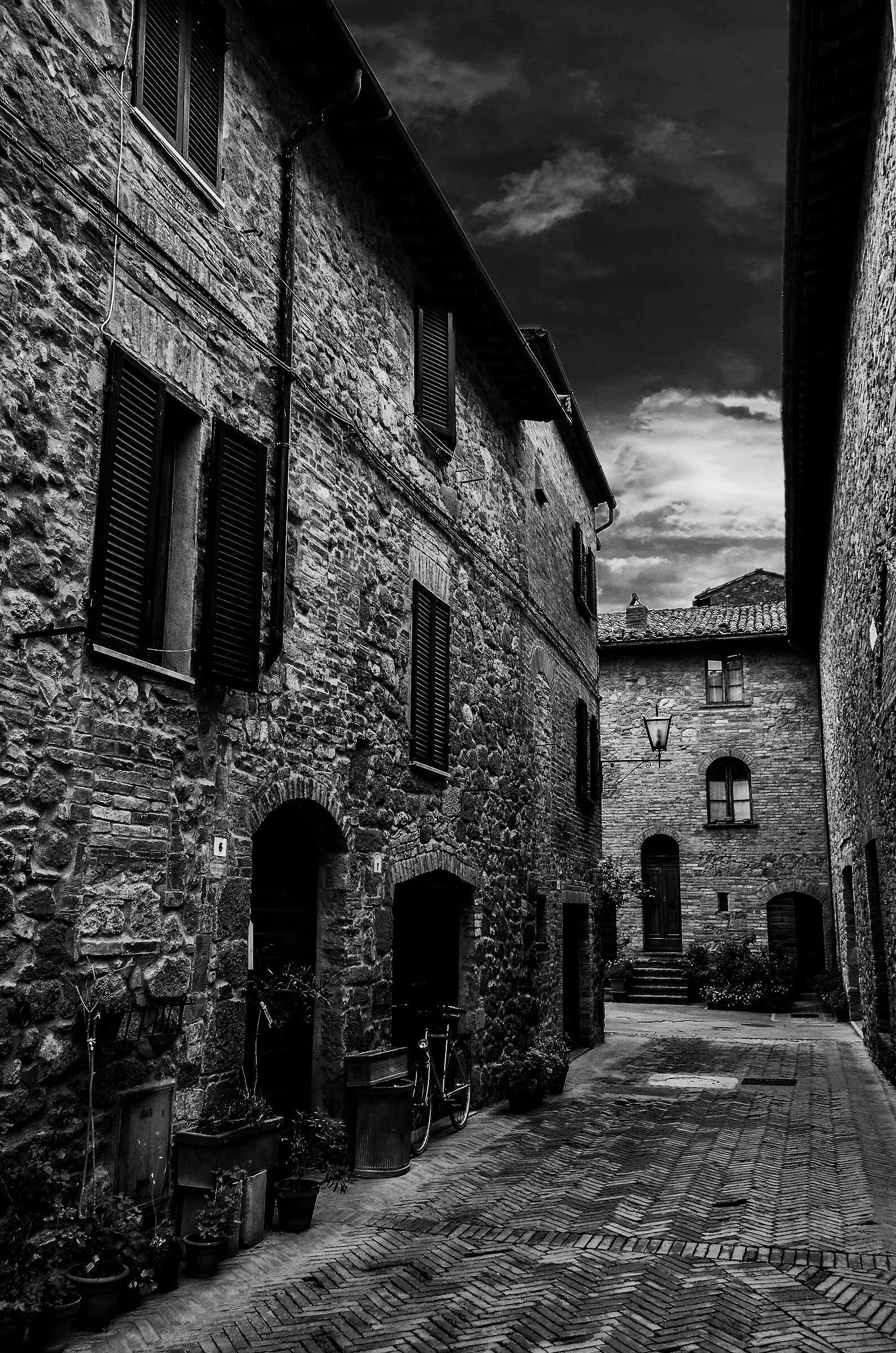 Scorcio di Pienza (Siena)
