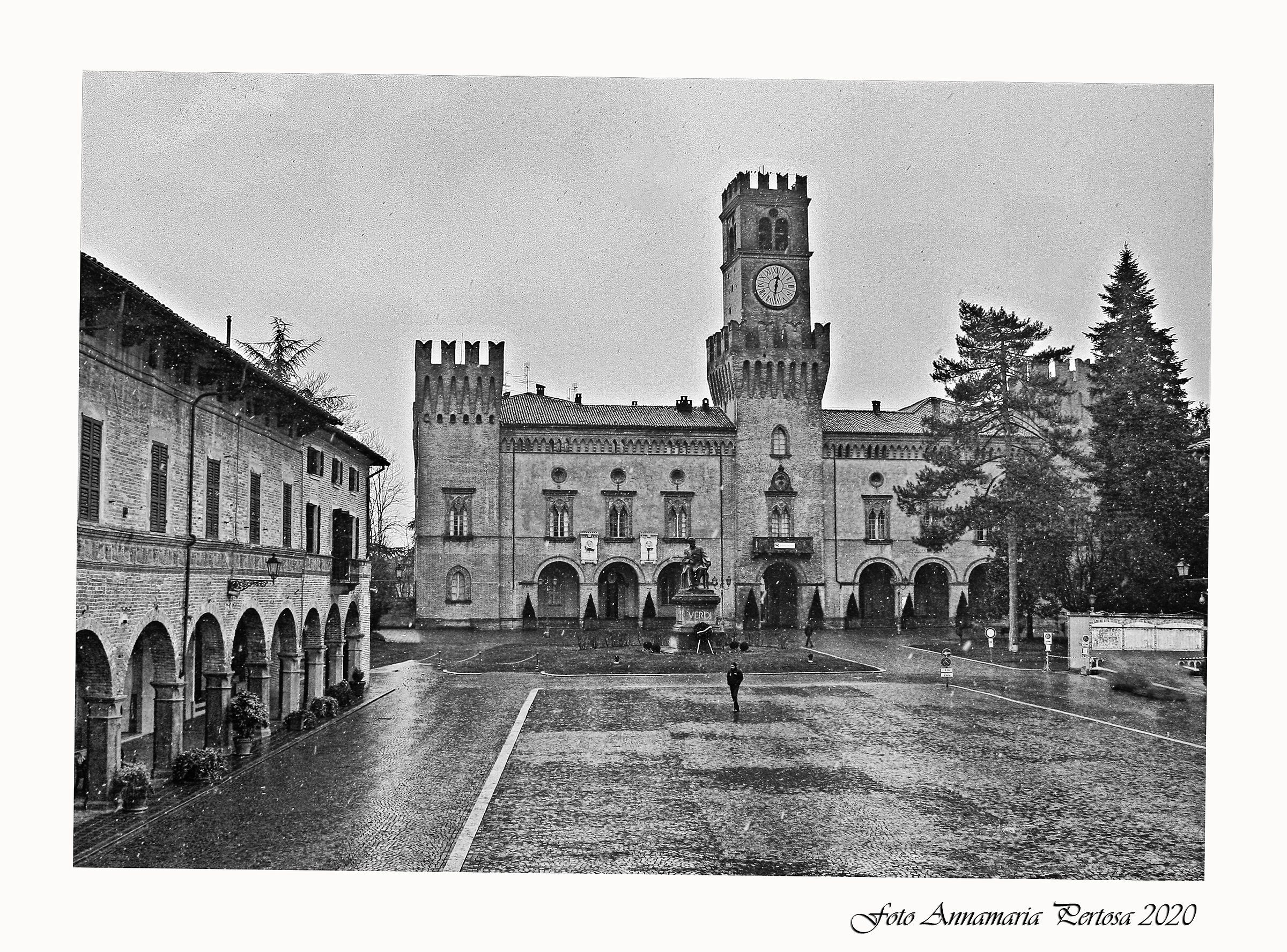 Busseto la rocca e la musica di Verdi