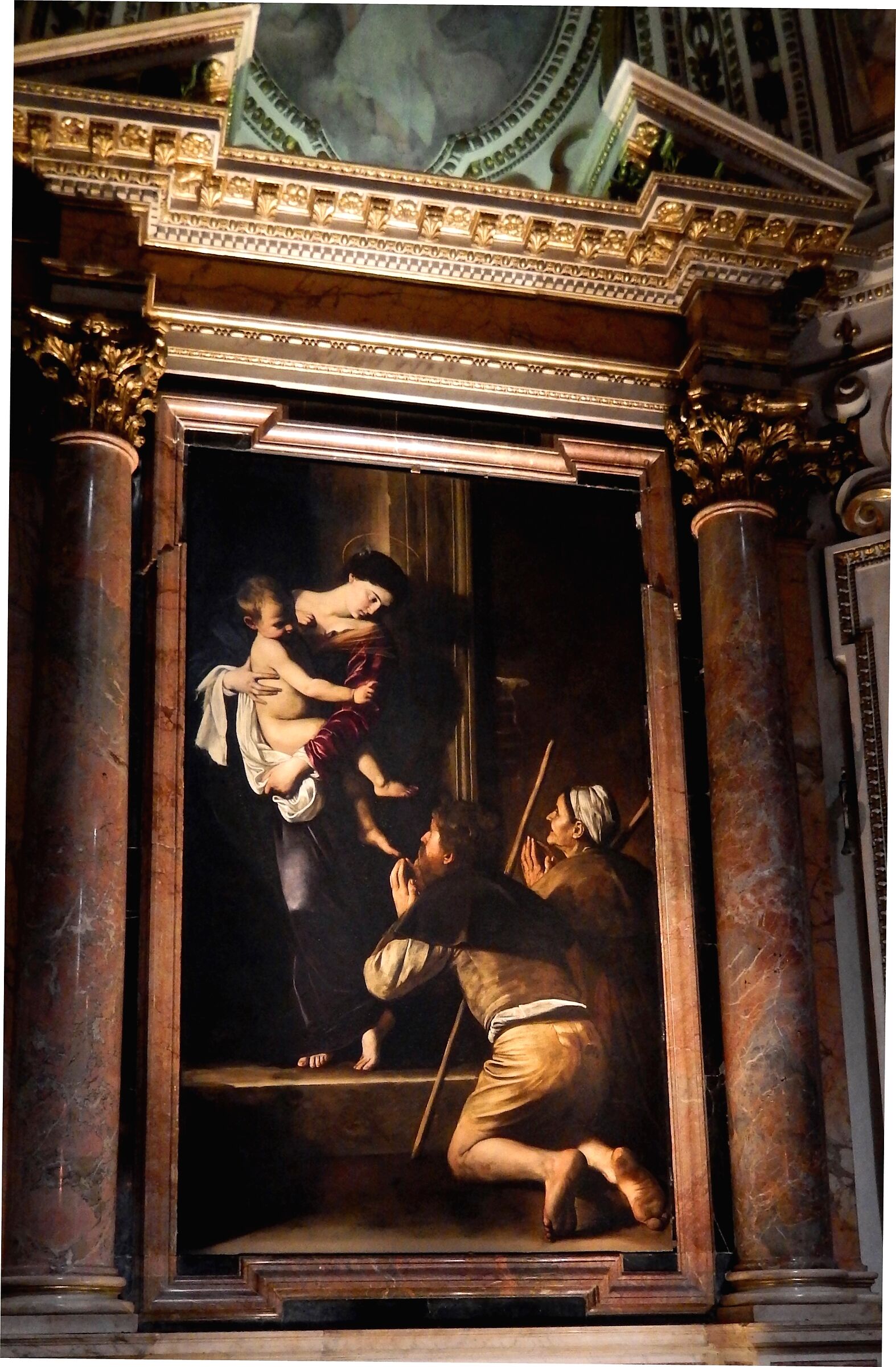 Caravaggio "Madonna of Loreto"