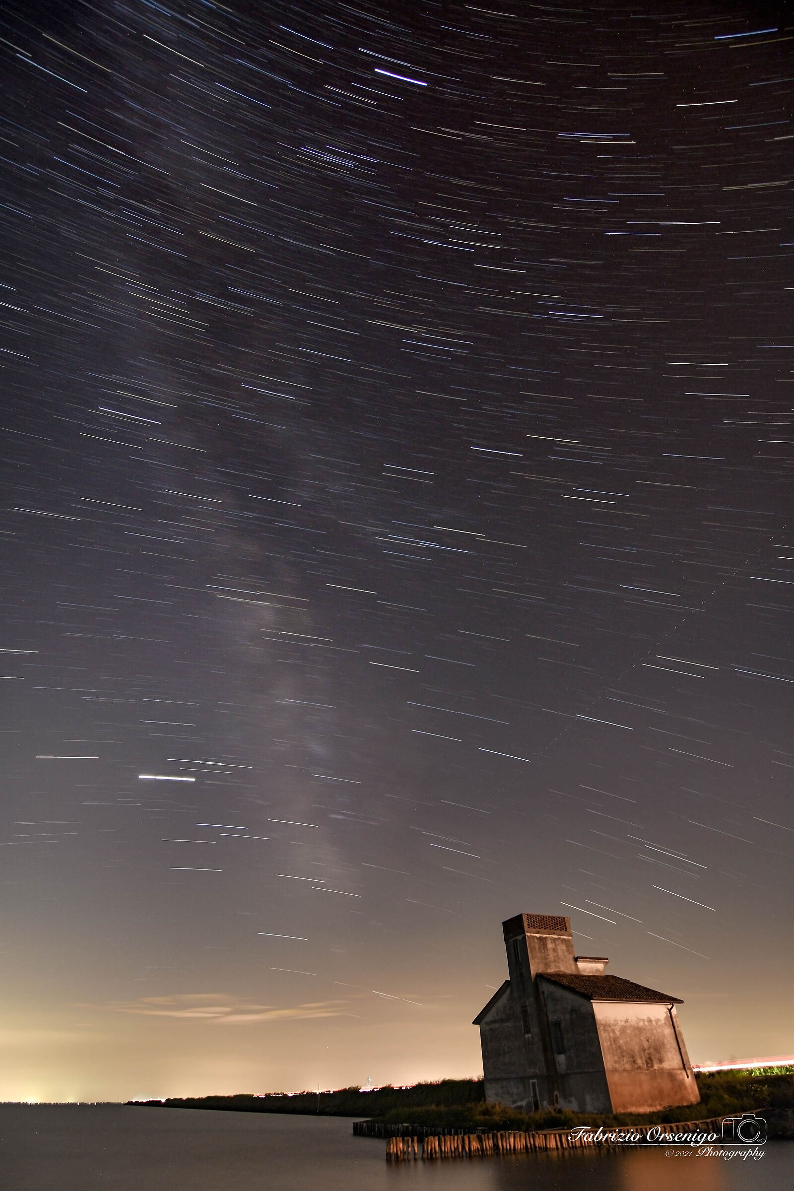 At the speed of light