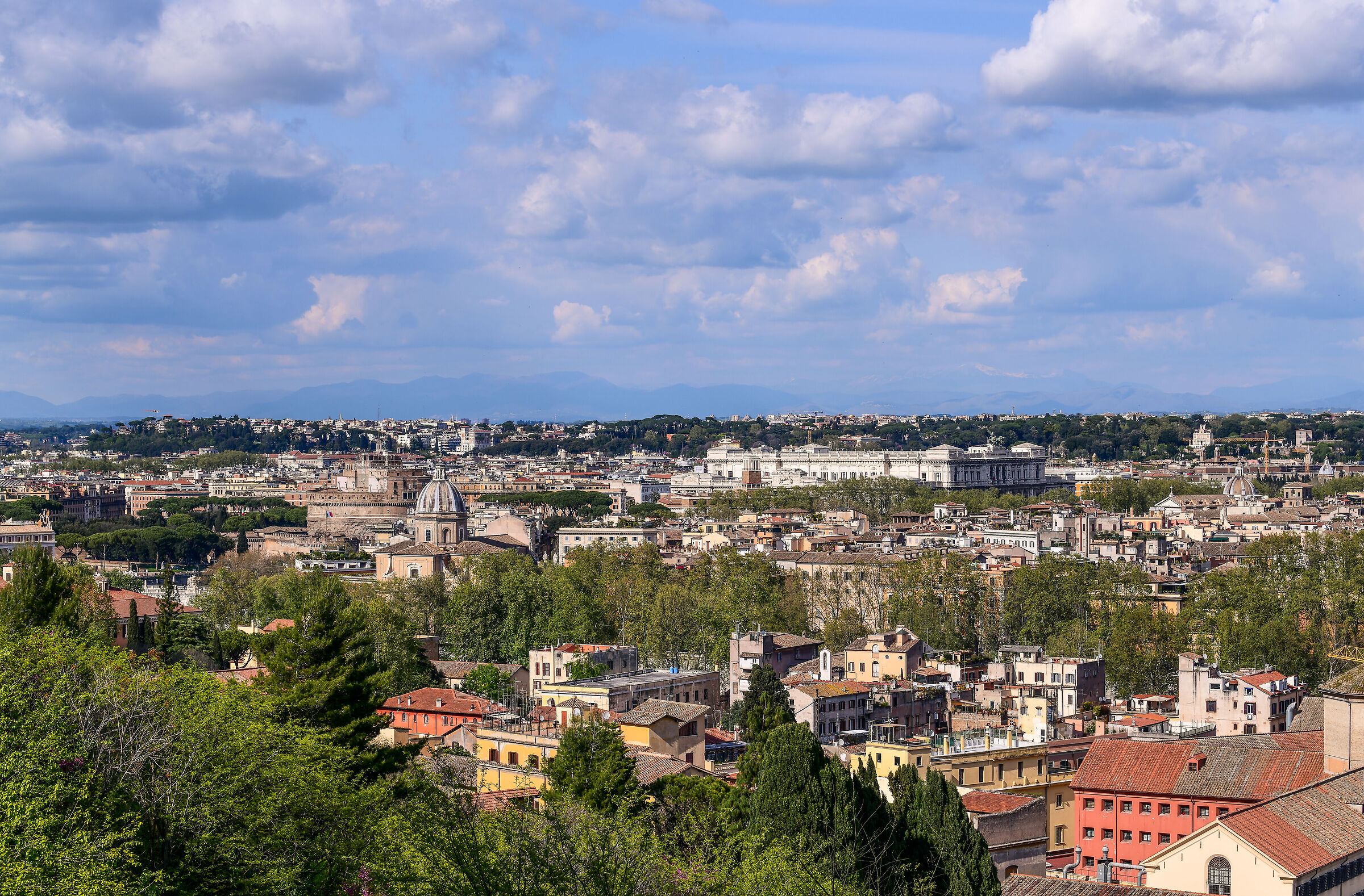 A part of Rome from the Janiculum