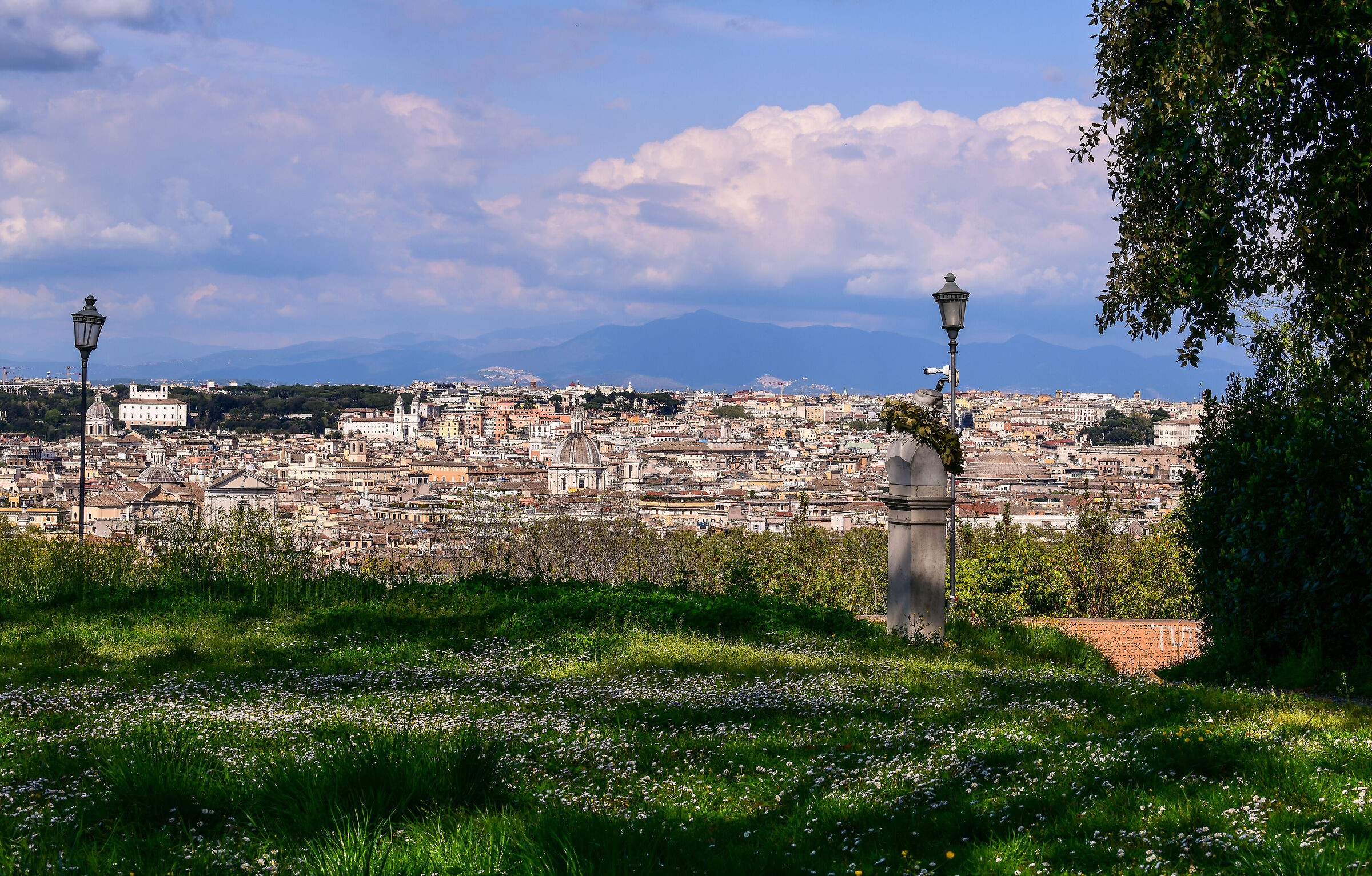 A part of Rome from the Janiculum
