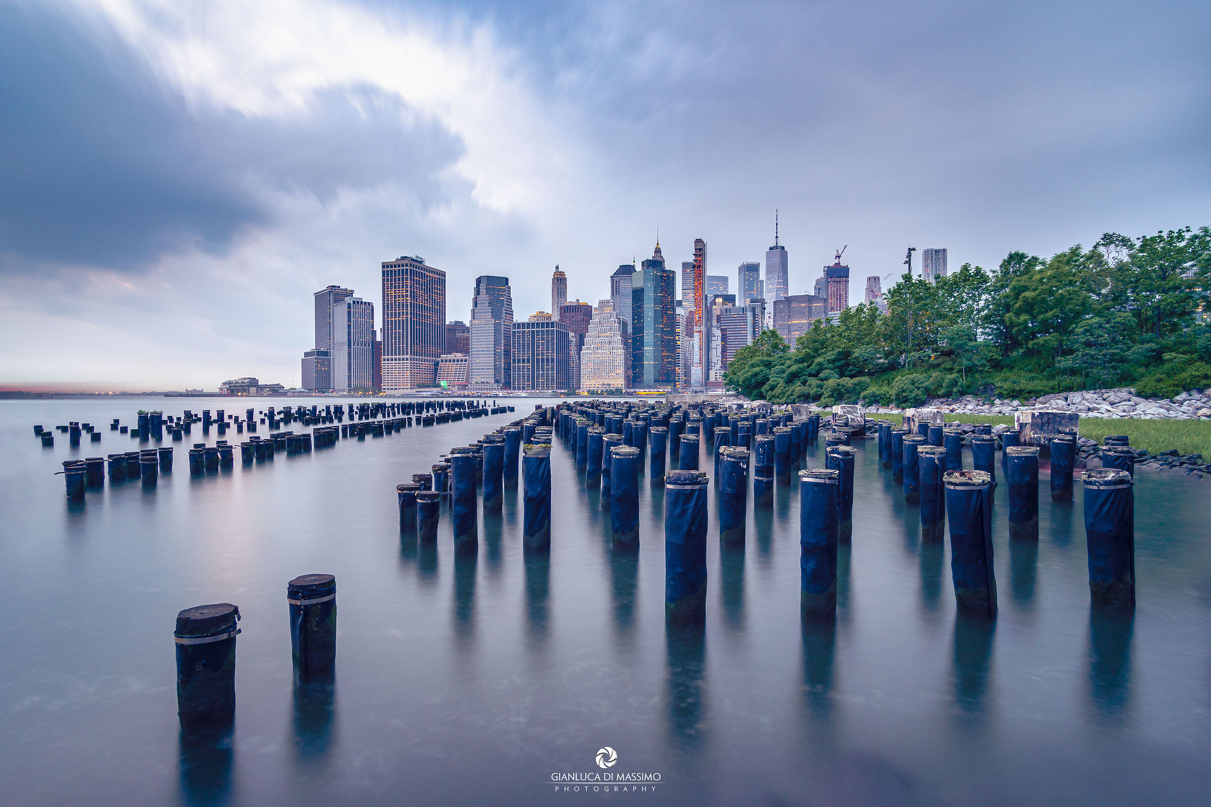 Lower Manhattan from Brooklyn Bridge Park