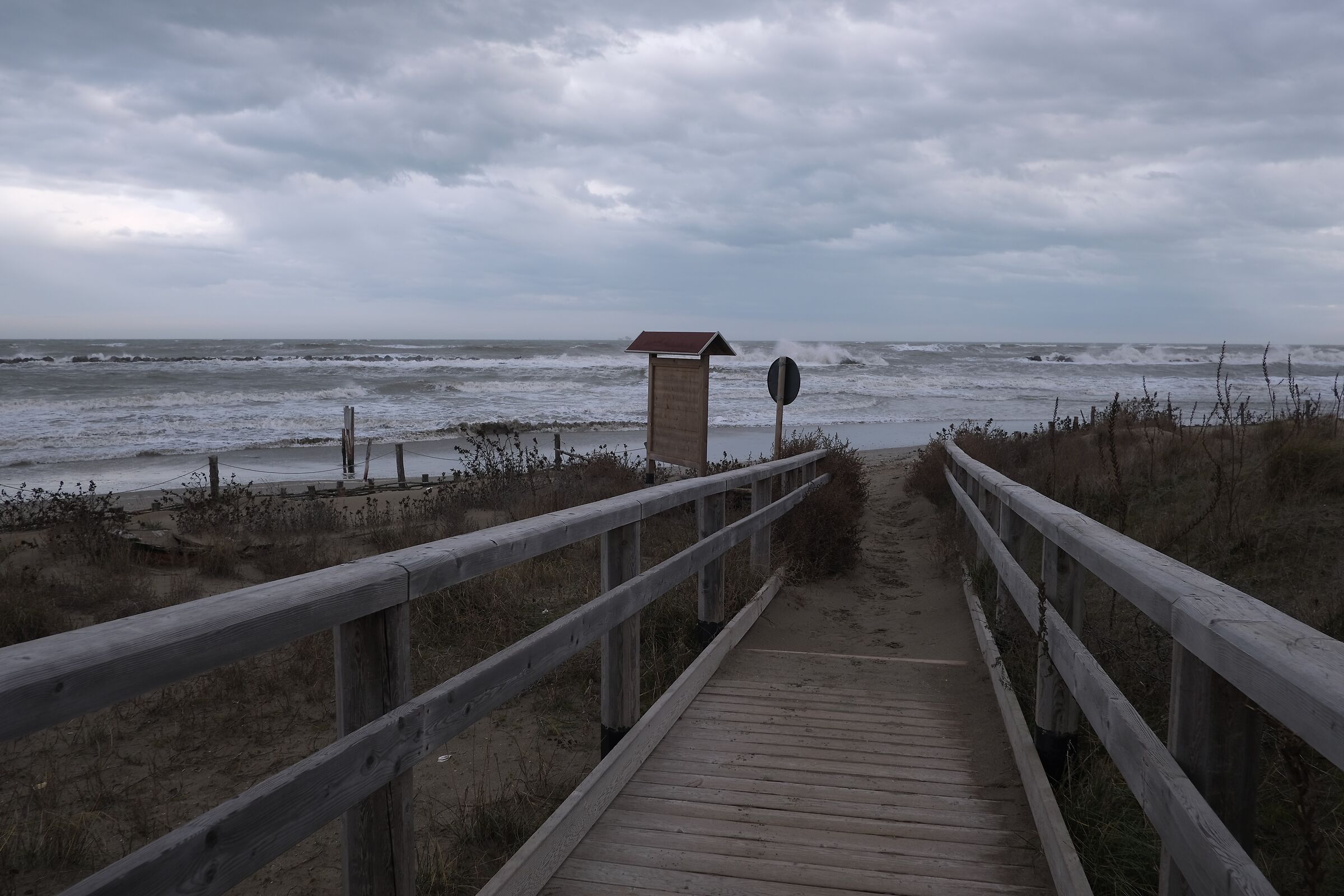 Walkway by the sea