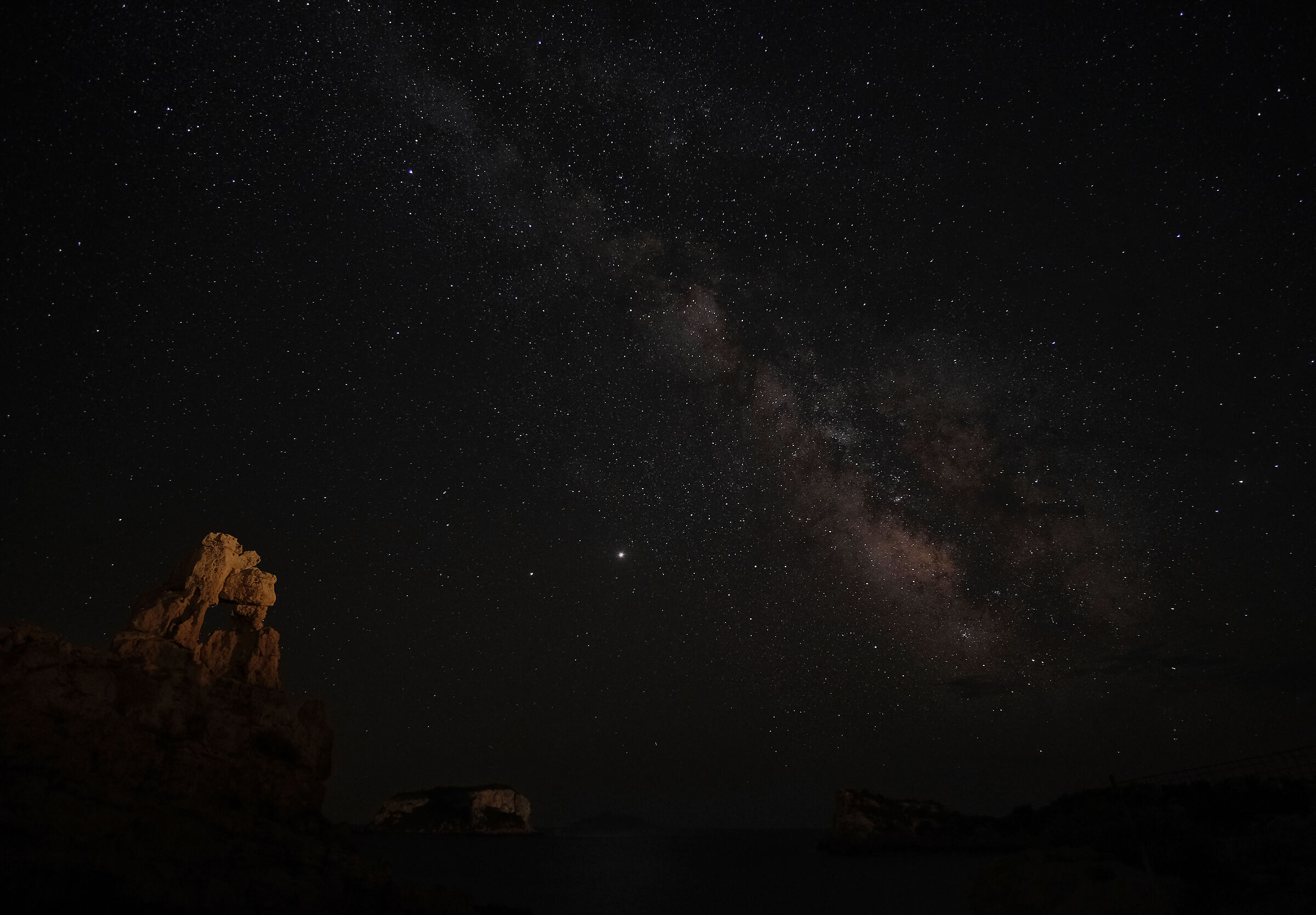 Via Lattea con Marte