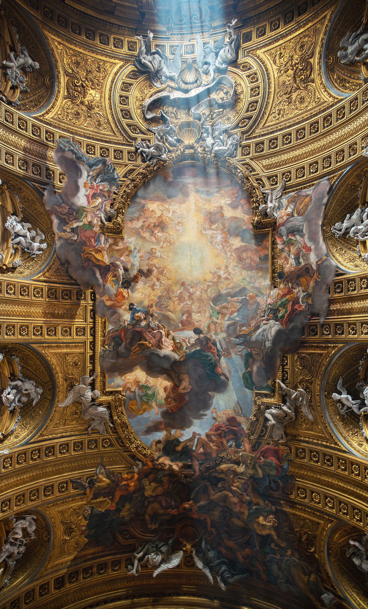 "Trionfo nel nome di Gesù", Chiesa del Ges&...
