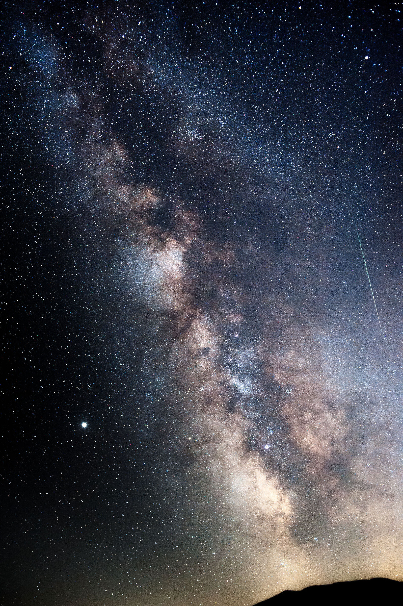 La Via LAttea dal deserto di Ata...Campo Imperatore !!!