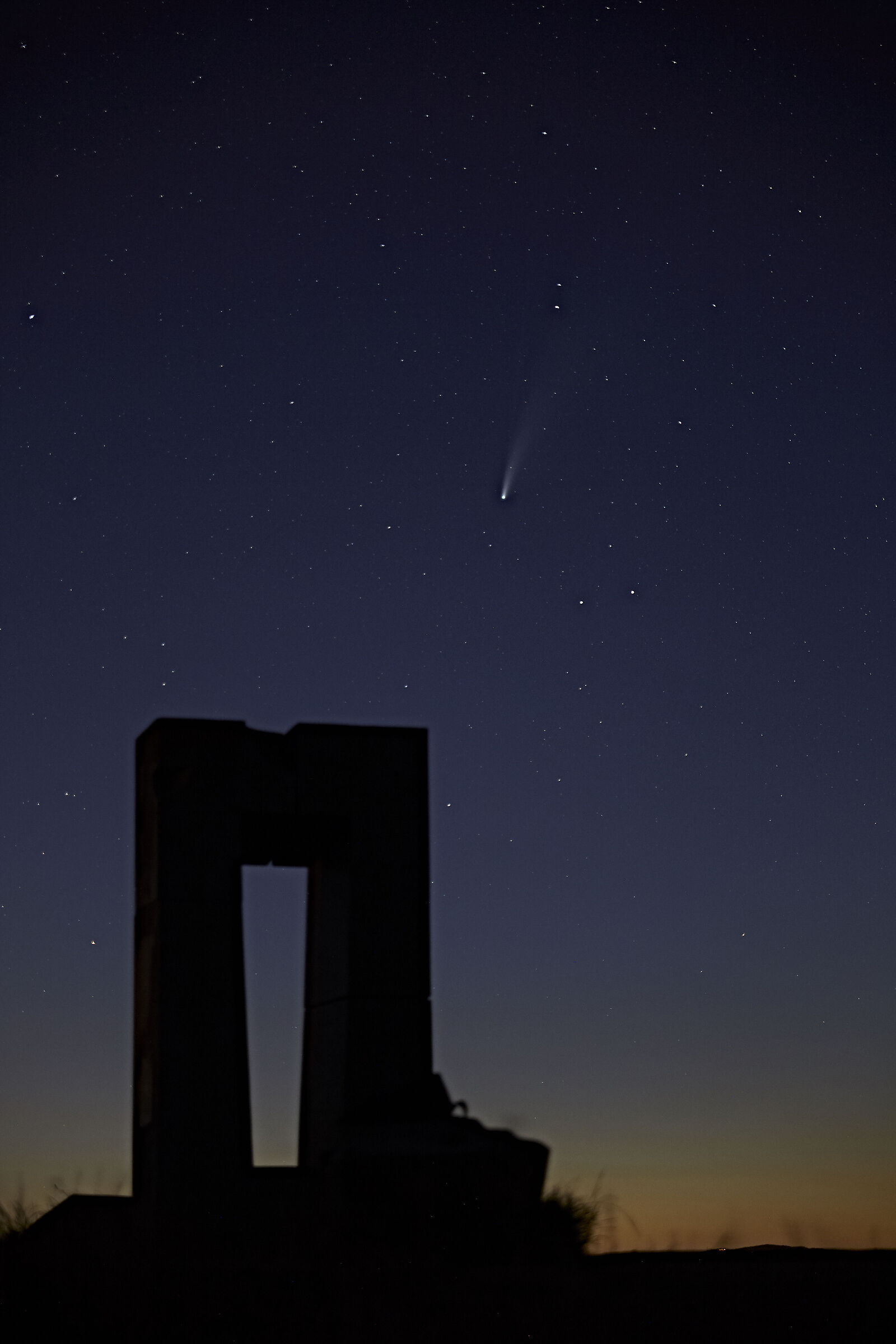Cometa al Sito Transitorio (singolo scatto)