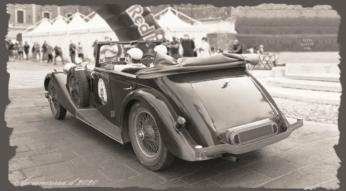 Alvis Speed 20 SC Cabriolet - 1936