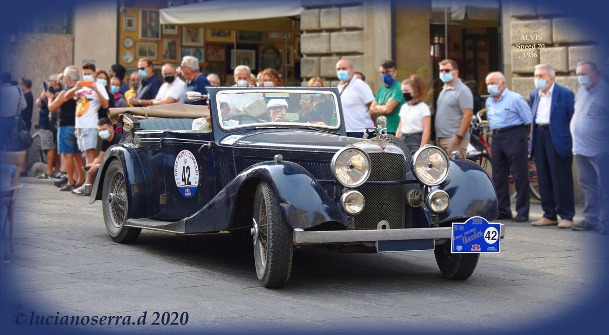 Alvis Speed 20 SC Cabriolet - 1936