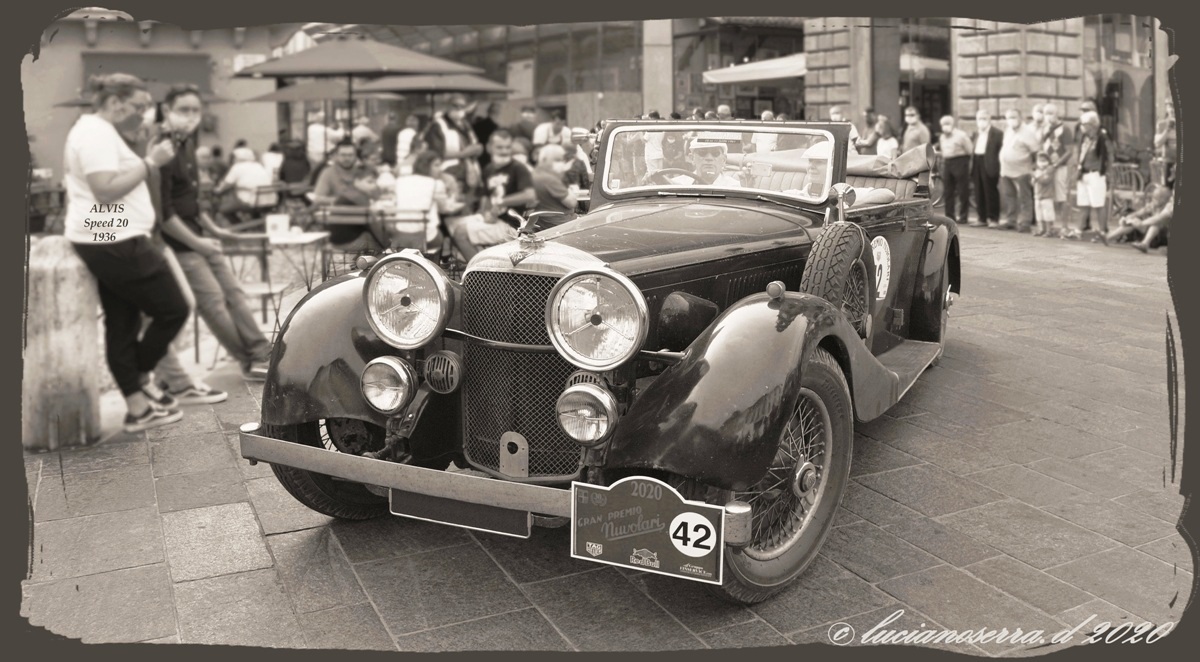 Alvis Speed 20 SC Cabriolet - 1936