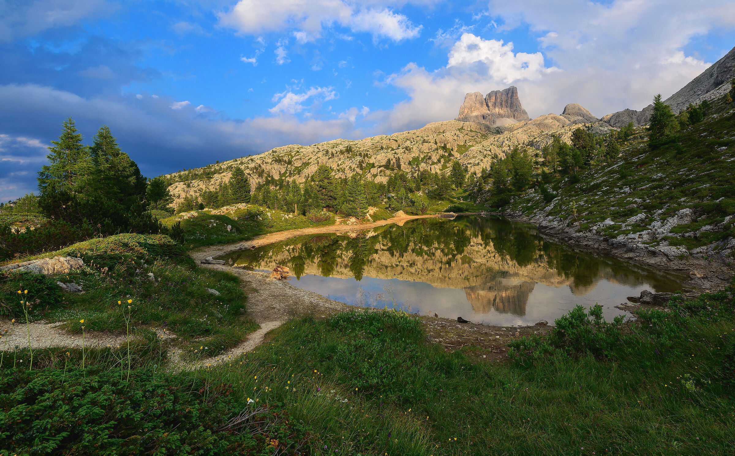 Lago di Limedes dall'altra direzione