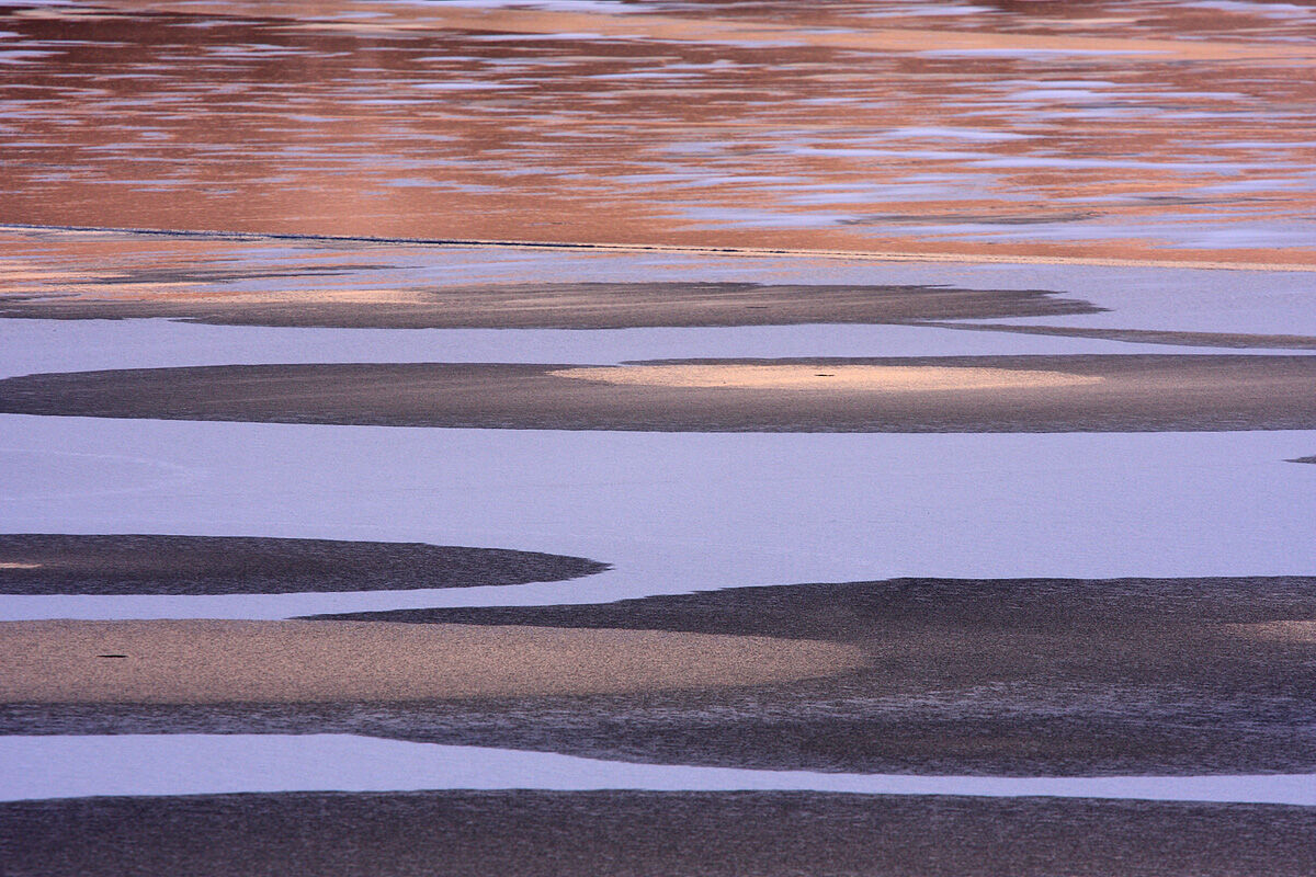 ice lines and colors