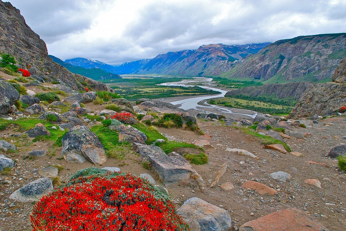 El Chalten, Rio Laguna del Desierto.