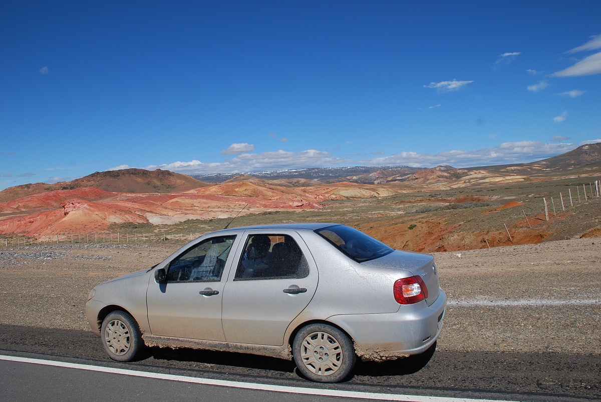 Ruta 40 , Vicino Bajo Caracoles.