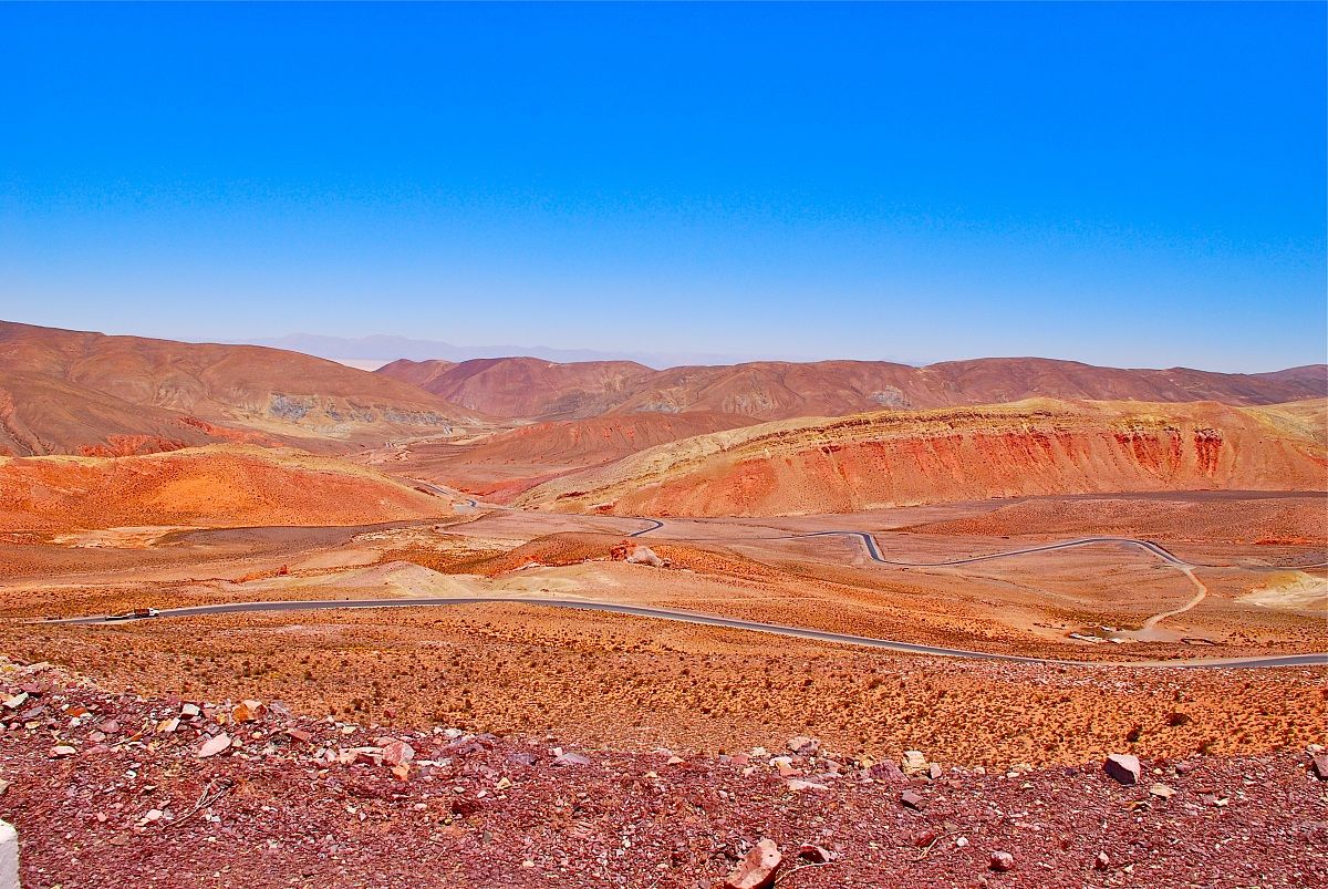 Cuesta de Lipan. Da Salinas Frande a Passo de Jama.