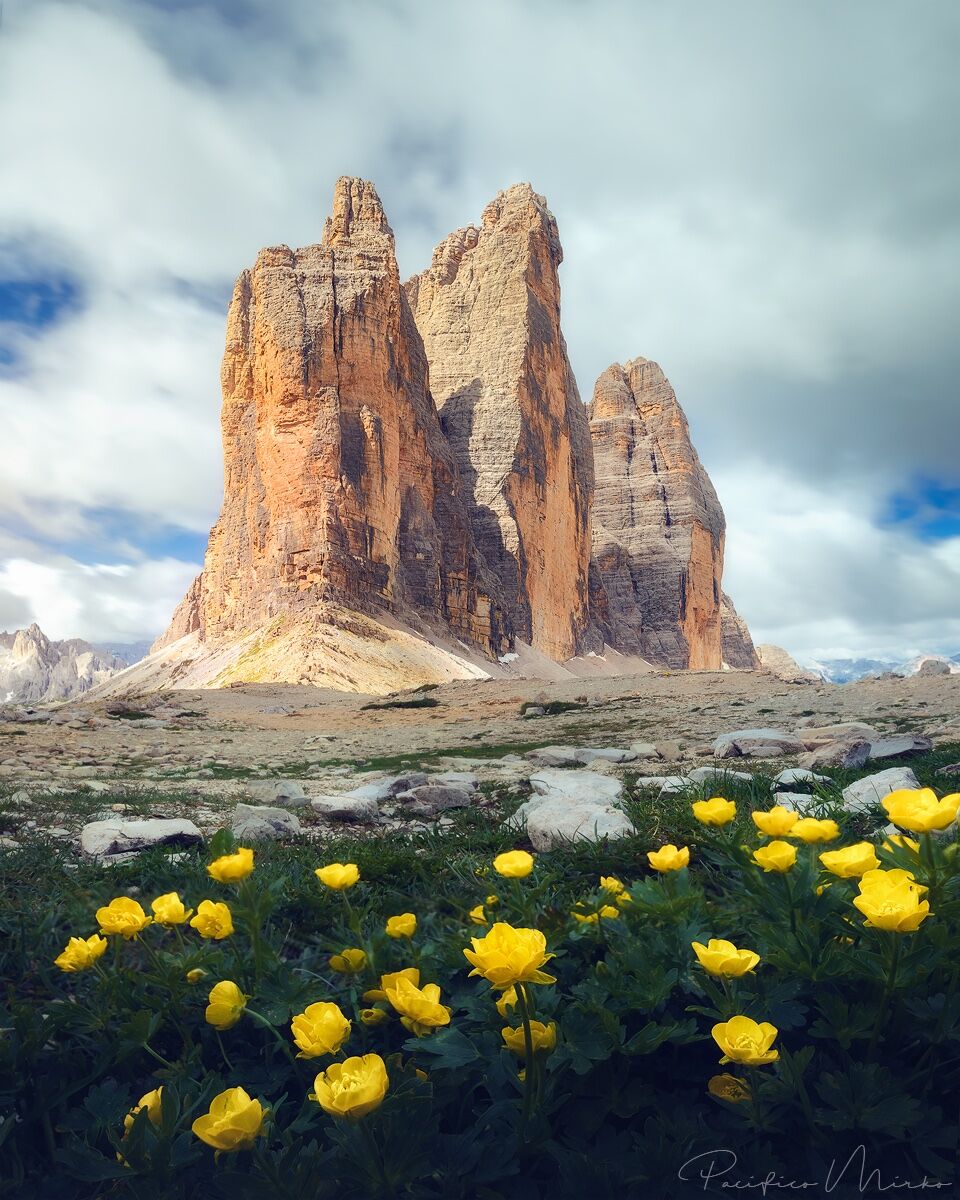 Three peaks of Lavaredo