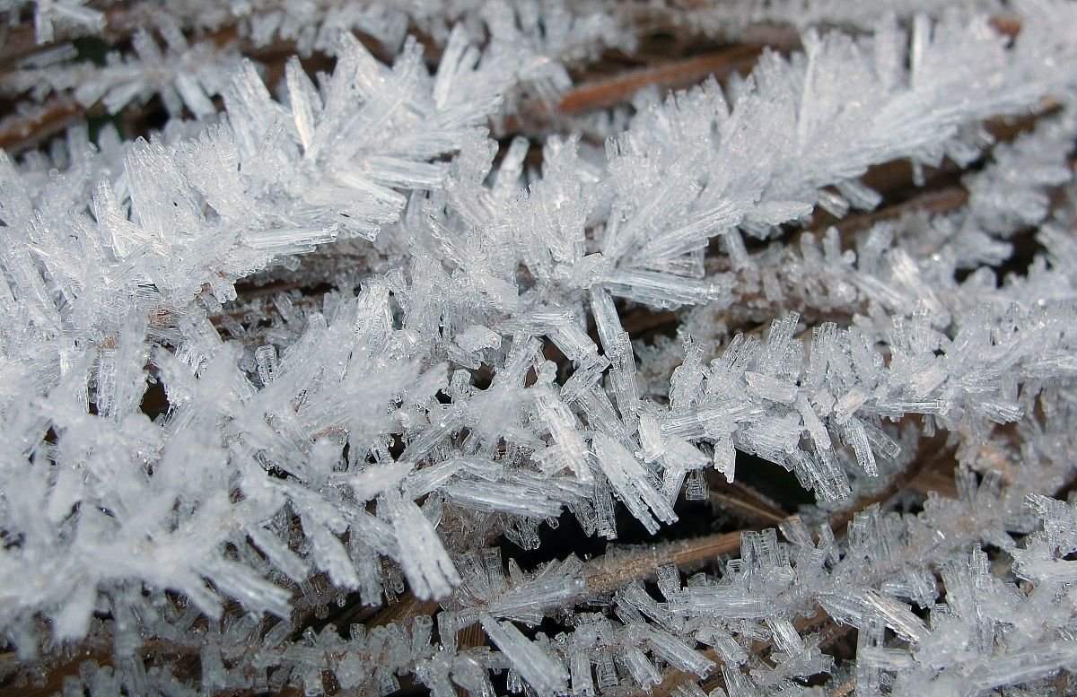 Cristalli di ghiaccio
