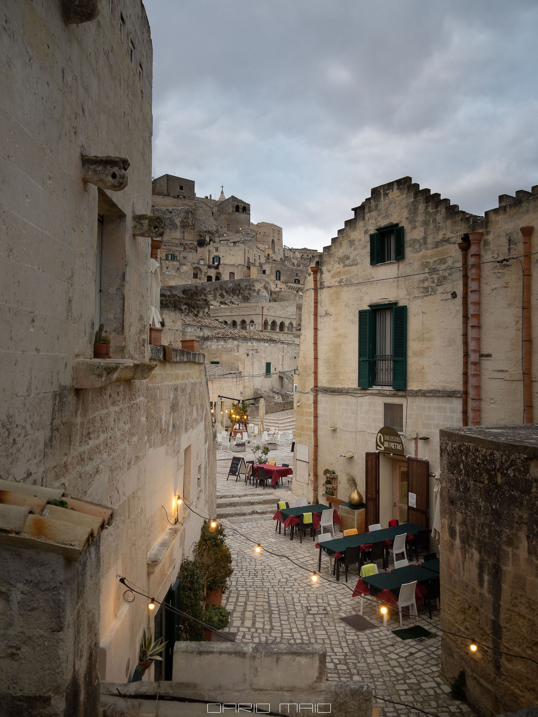 Among the alleys of Matera