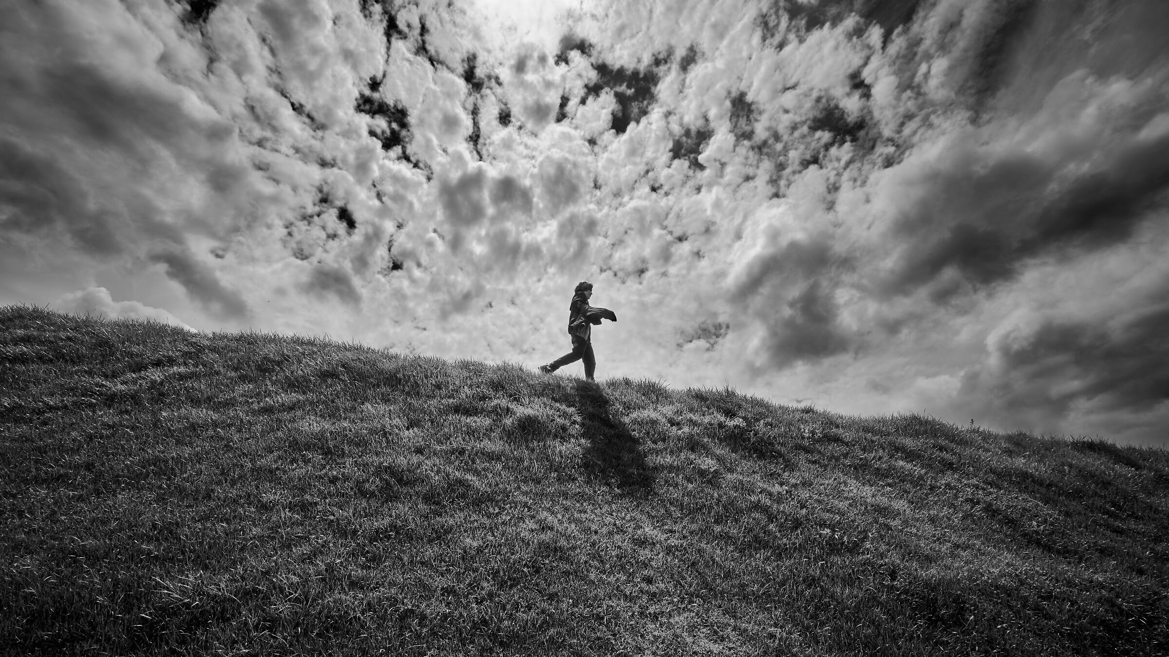 Discesa tra le nuvole