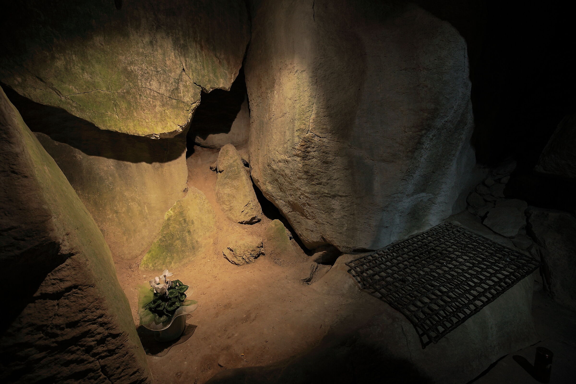 La grotta di san Francesco