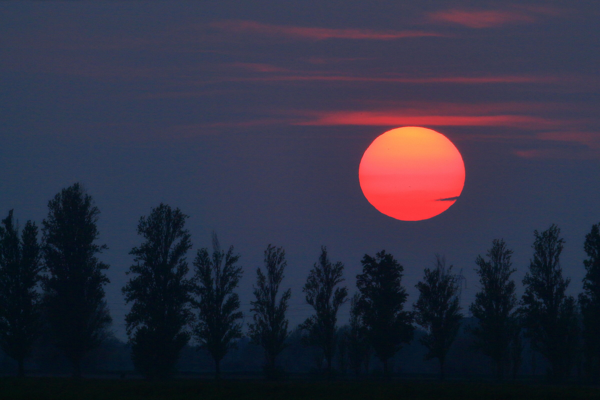 Il sole col cappello