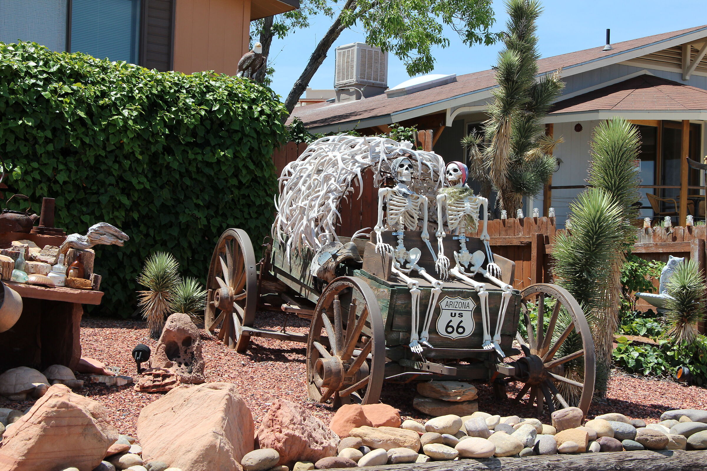 macabro arredo da giardino - Lake Powell