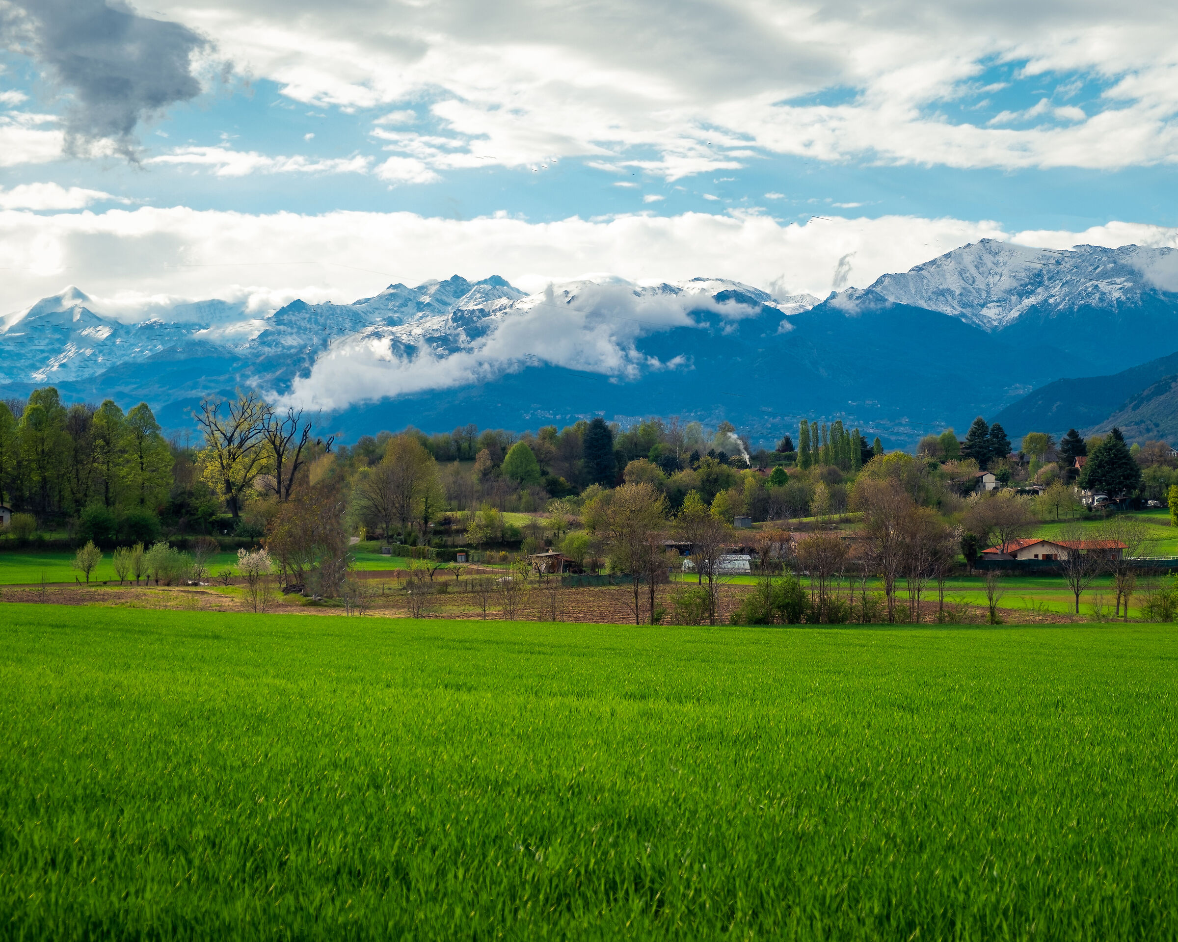 Paesaggio a Rivoli (TO)