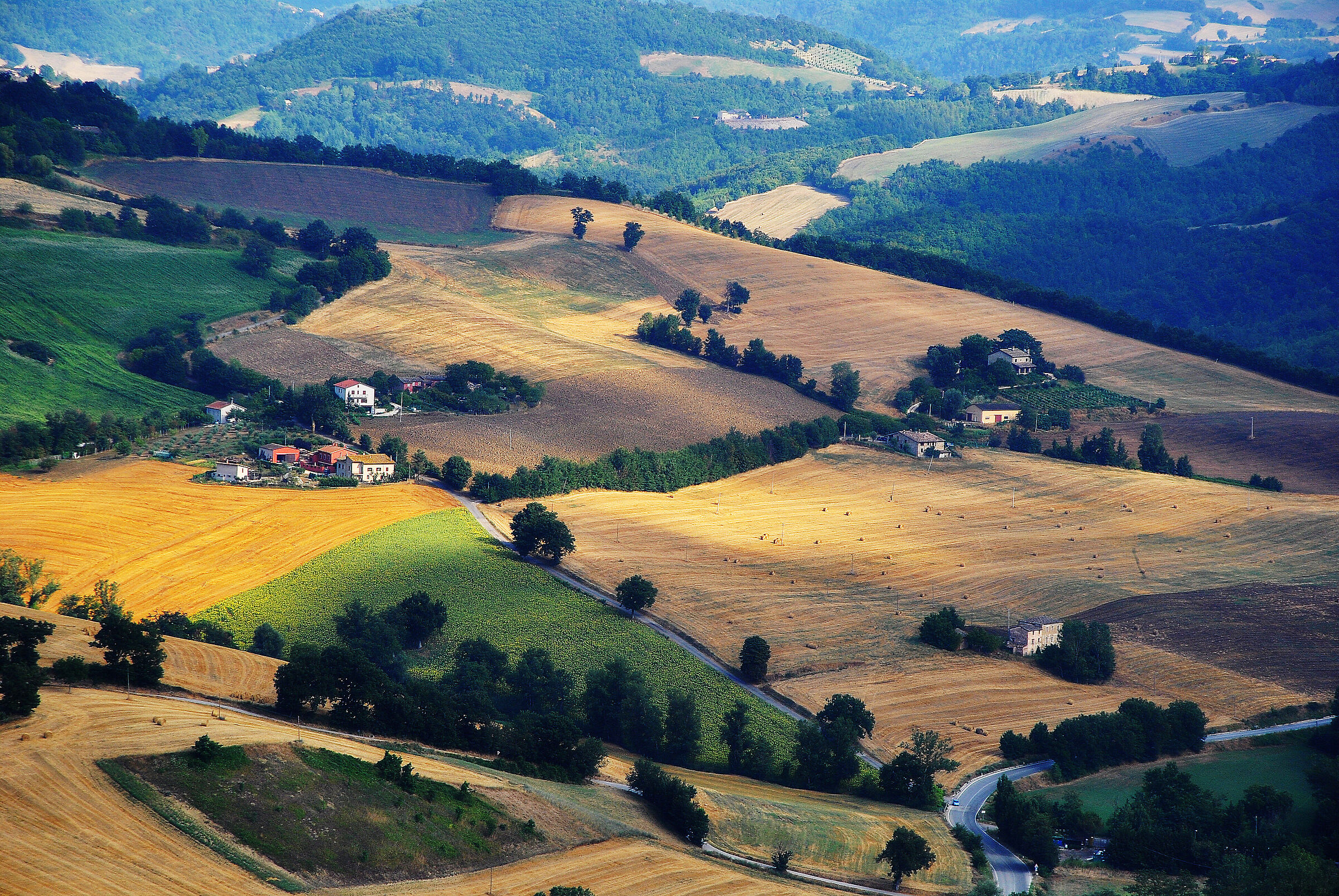marche landscape
