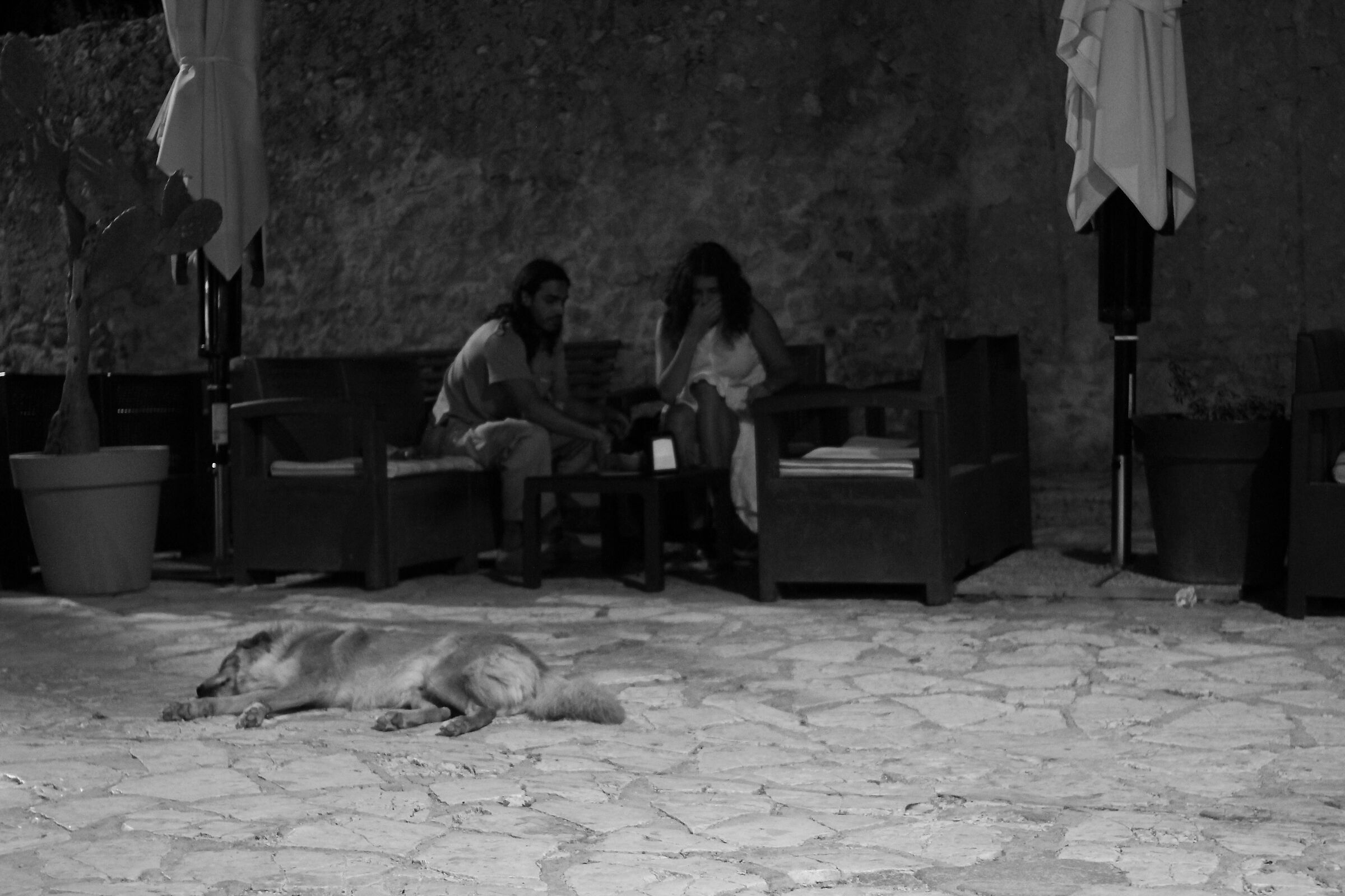 dopo cena a Scopello
