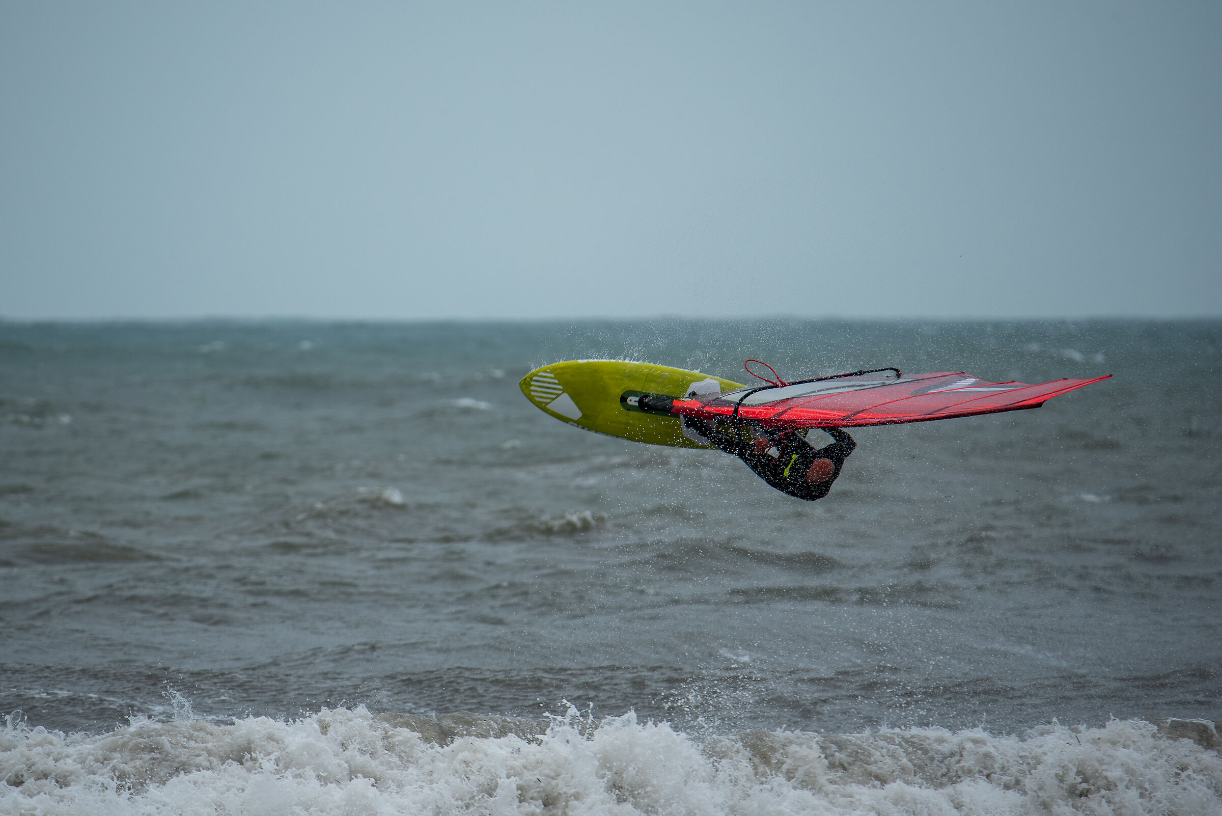 Wind surfing in Carbonifera (LI)