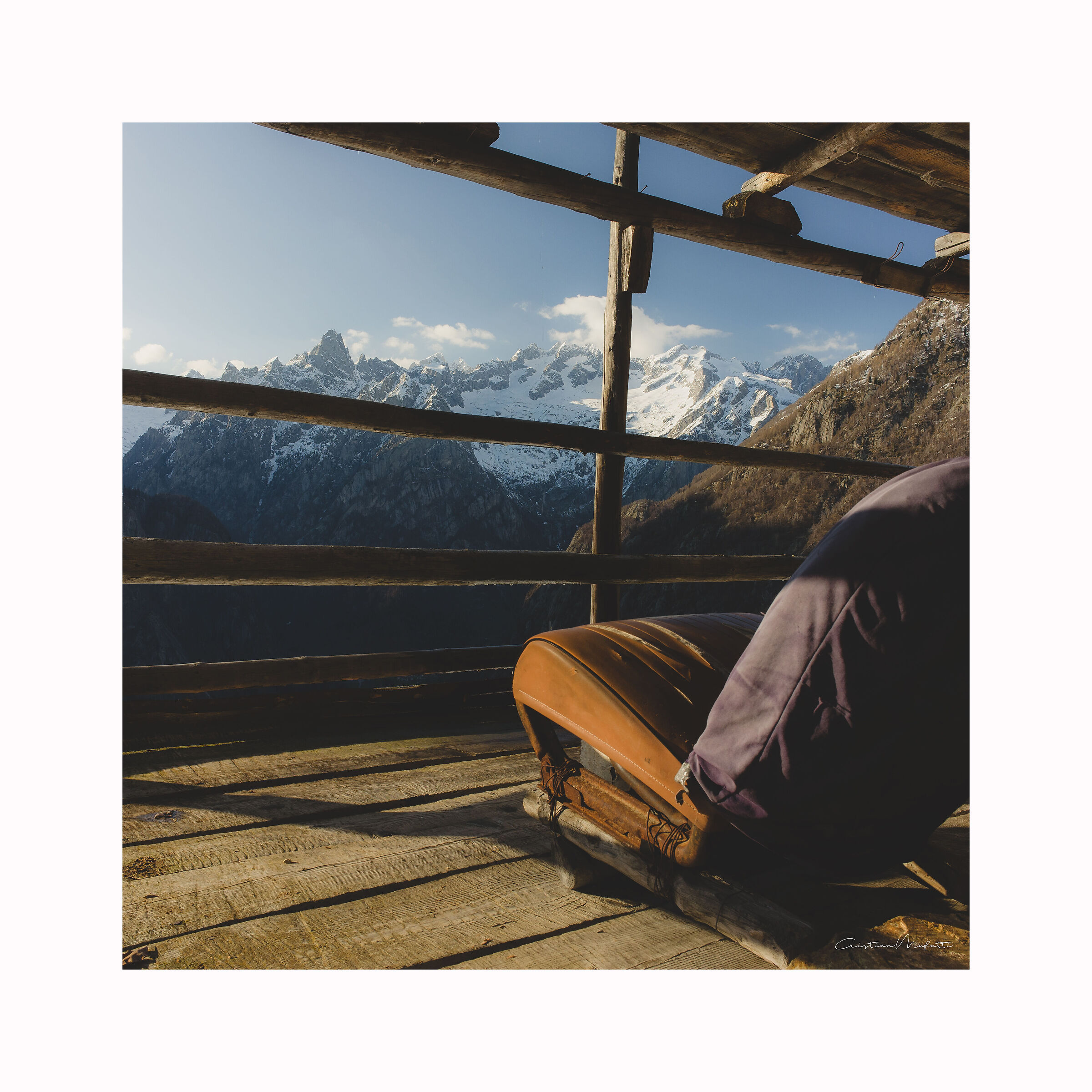 Armchair with a view