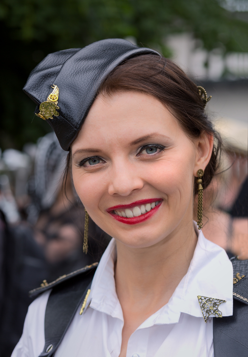 Steampunkers smile