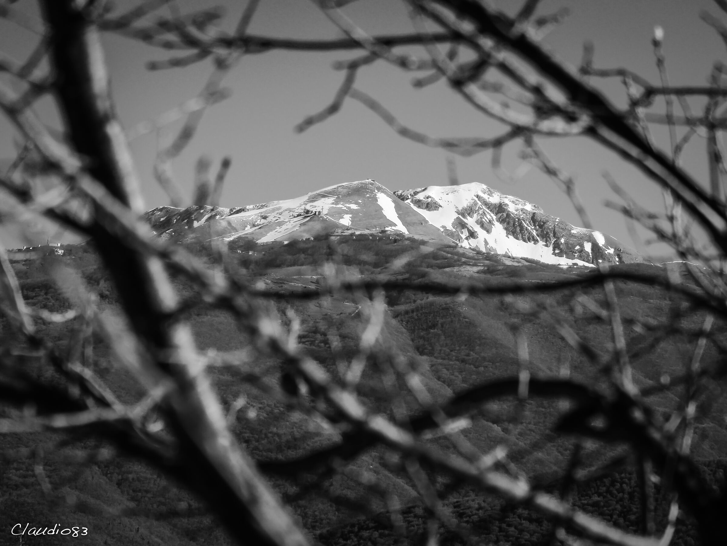 Ultima neve al Terminillo...