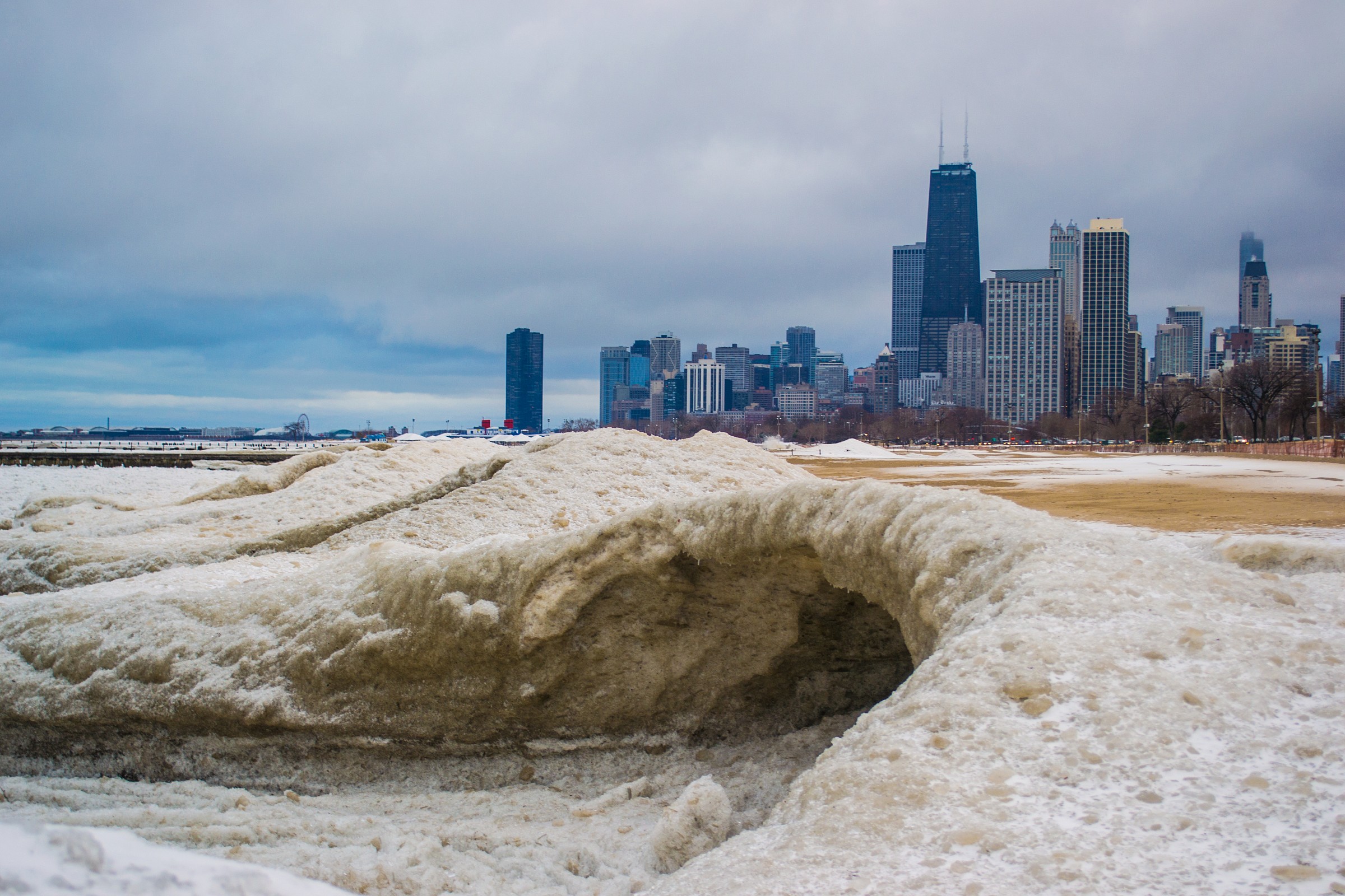caverna di ghiaccio...