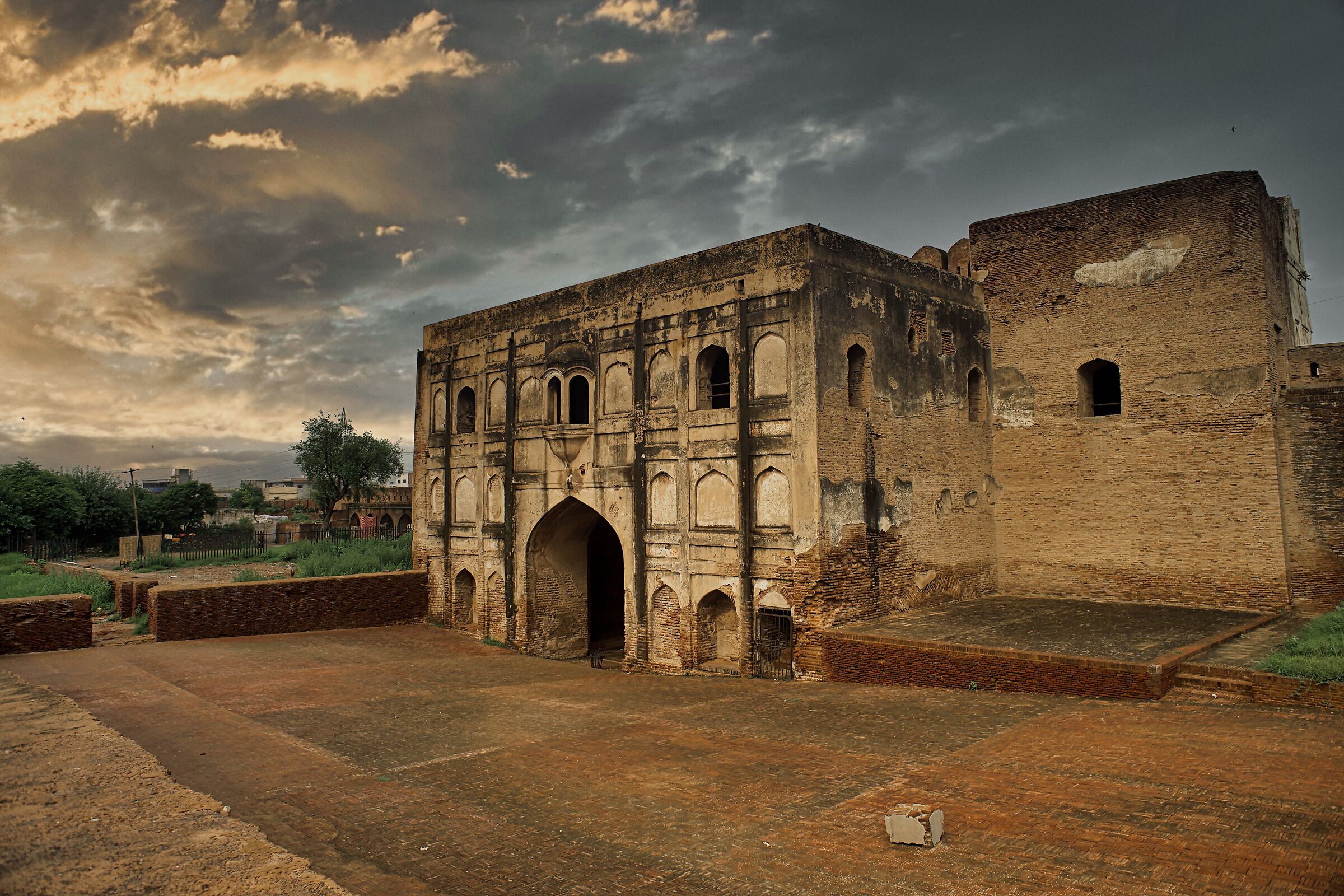 Ruins of ancient fort