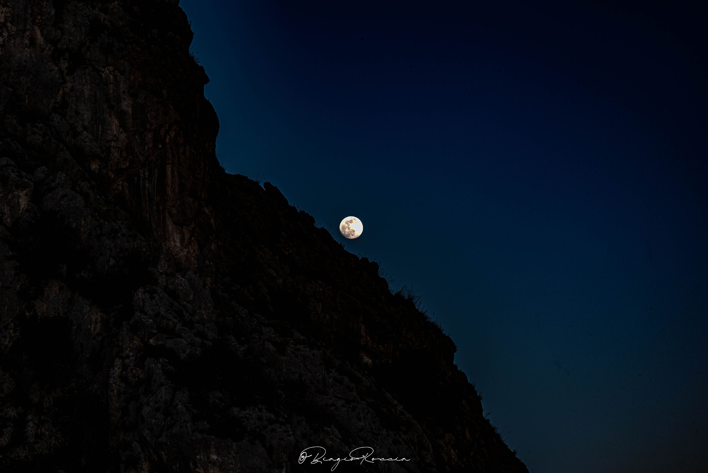 Moon in the Mountains