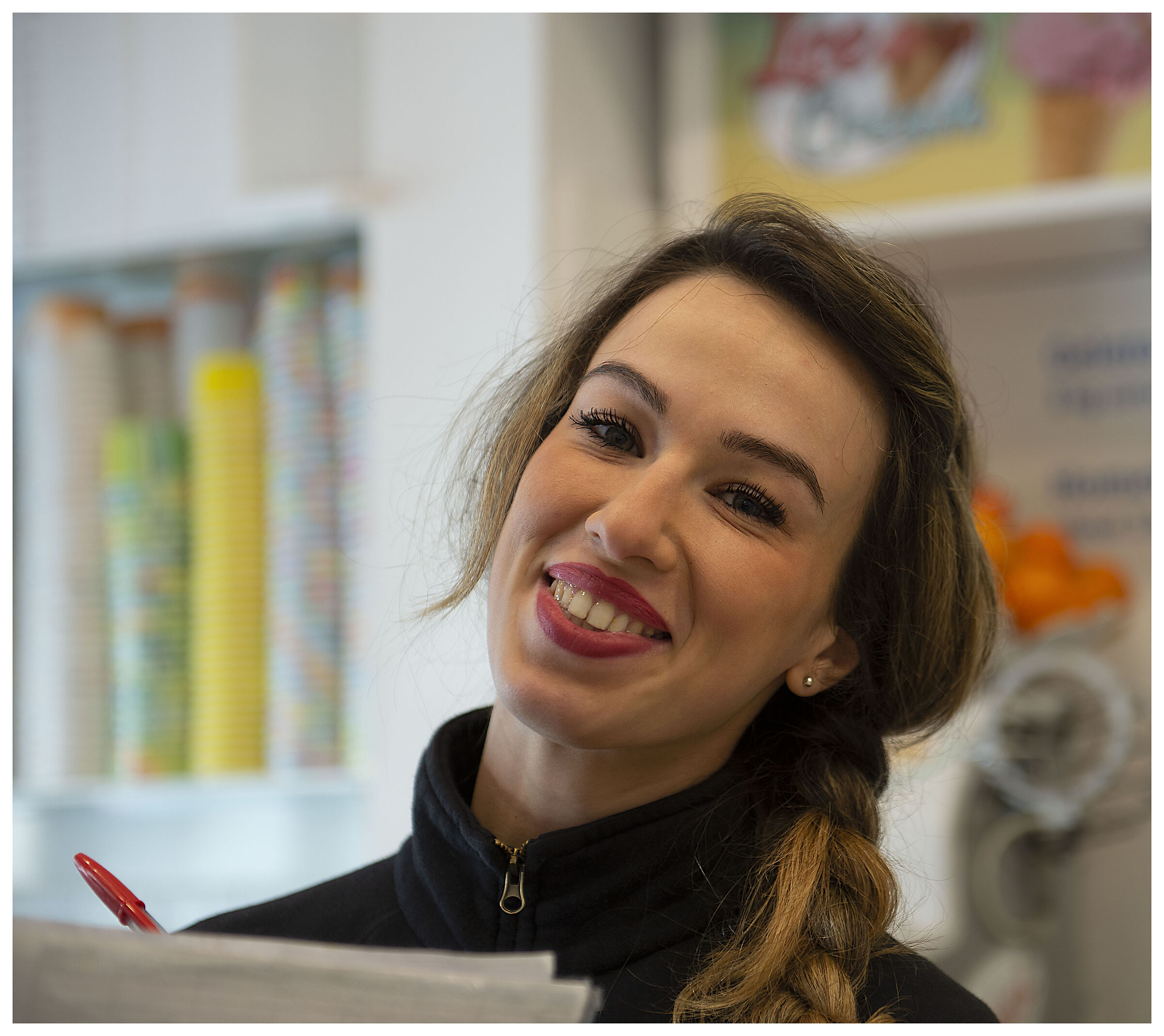 Grazie per questo bel sorriso