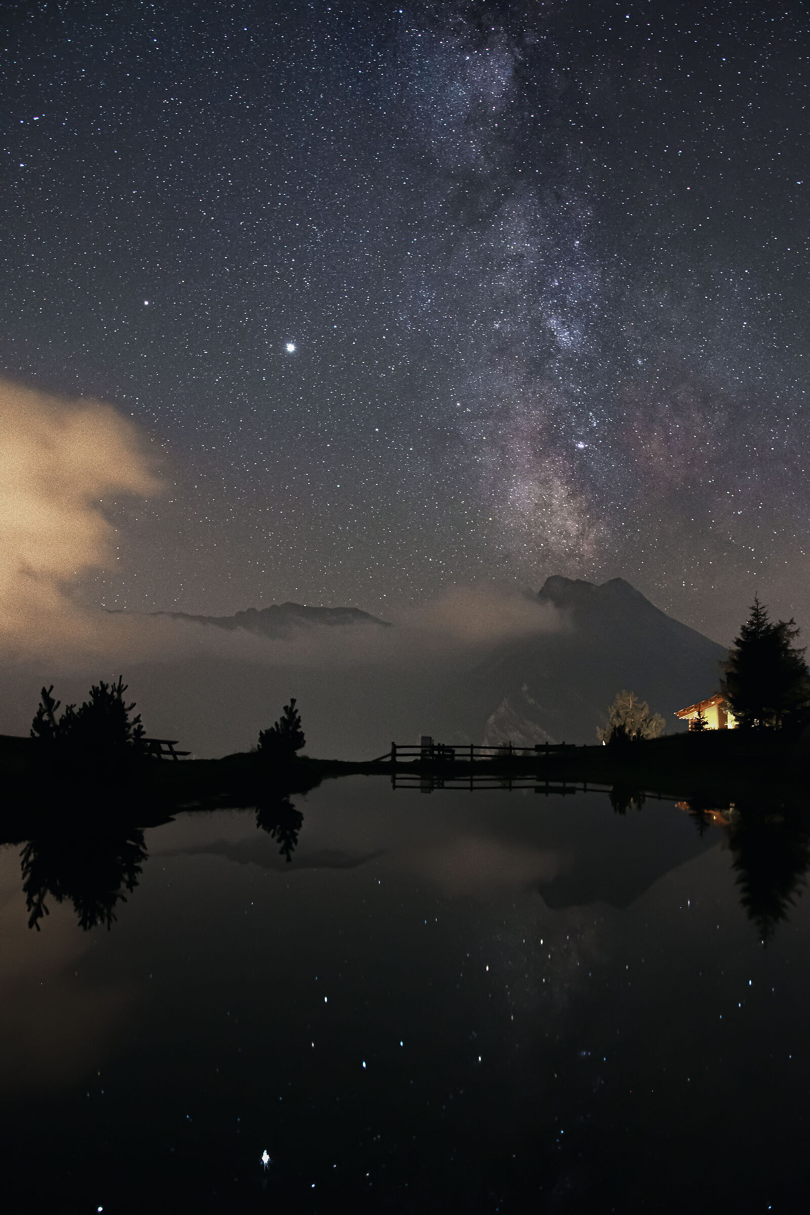 Usseaux - Mid-August with Milky Way