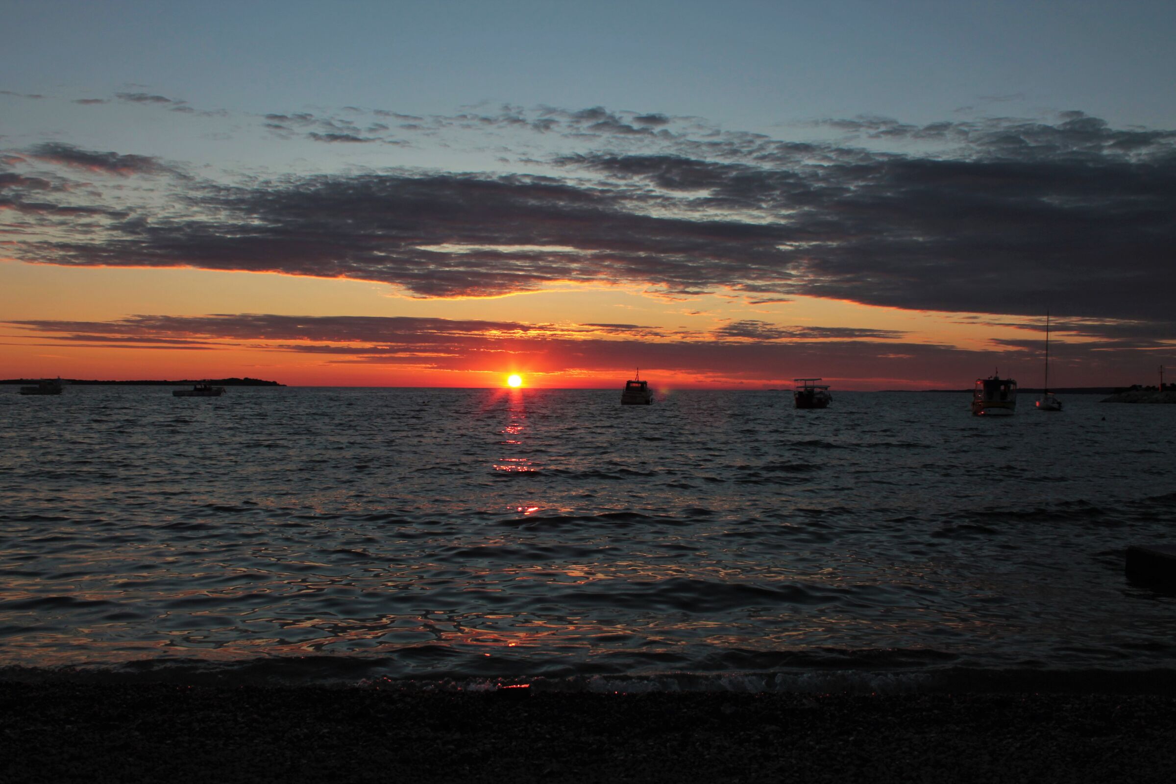tramonto a Fasana